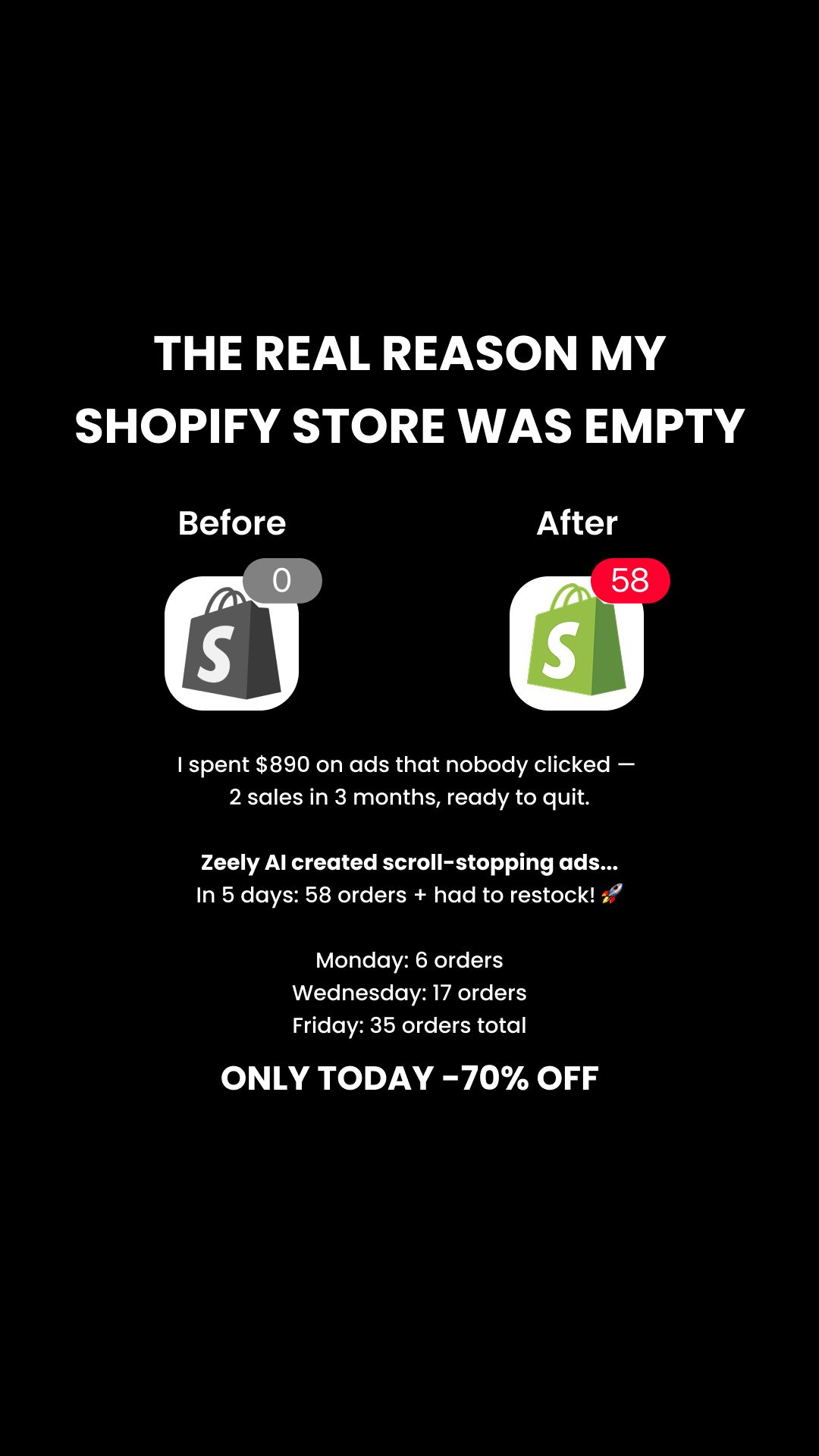 Zeely Facebook ad