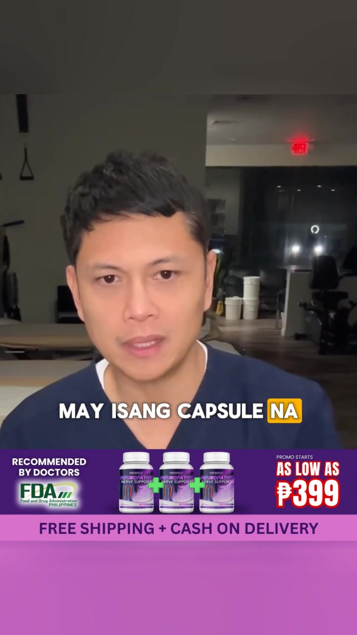 Dok Reyes - Neurolix Neuropathy Nerve Support Supplement Facebook ad: Pamamanhid at tusok-tusok?