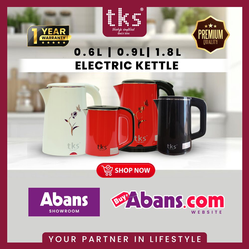 TKS Sri Lanka Facebook ad: TKS Electric Kettle - 0.6L | 0.9L| 1.8L