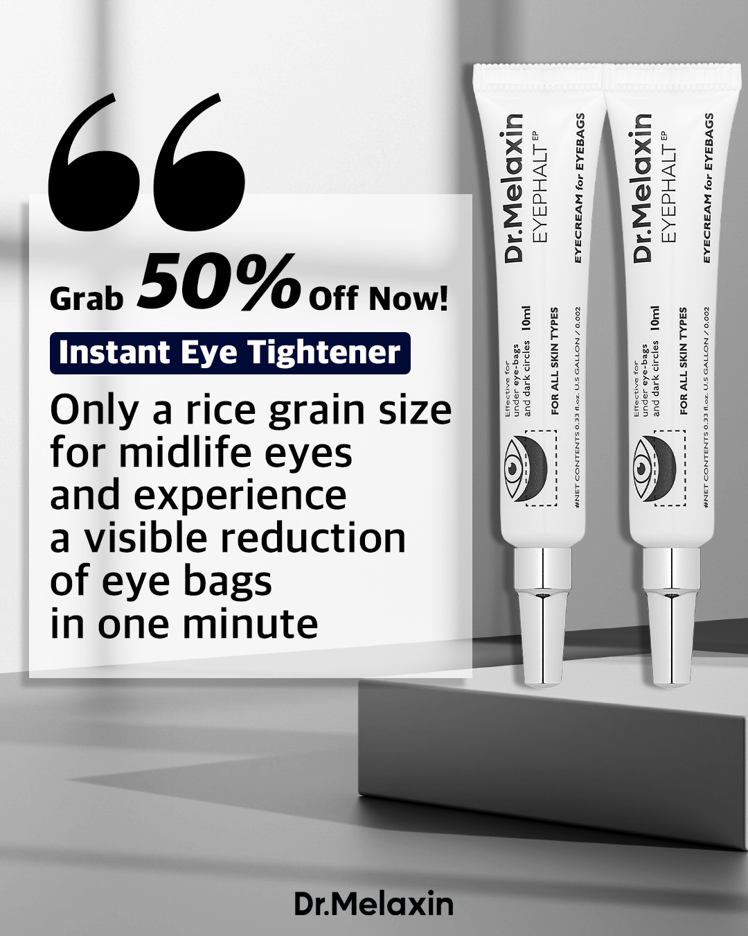 Dr.Melaxin UK Facebook ad