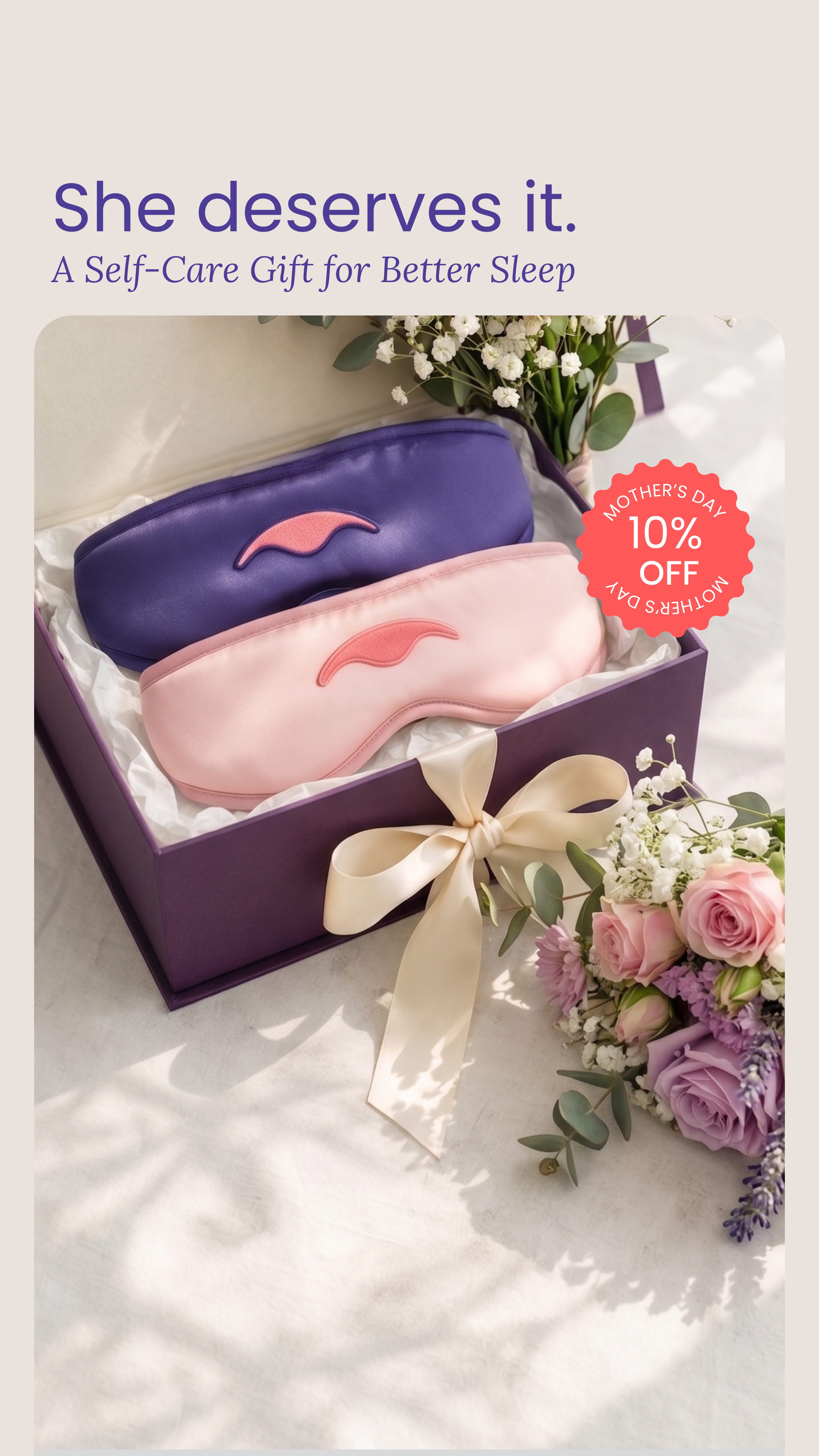 Manta Sleep Facebook ad