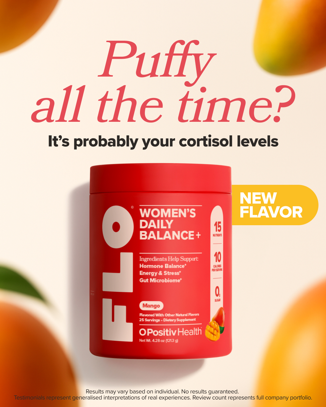 O Positiv Women's Health Facebook ad