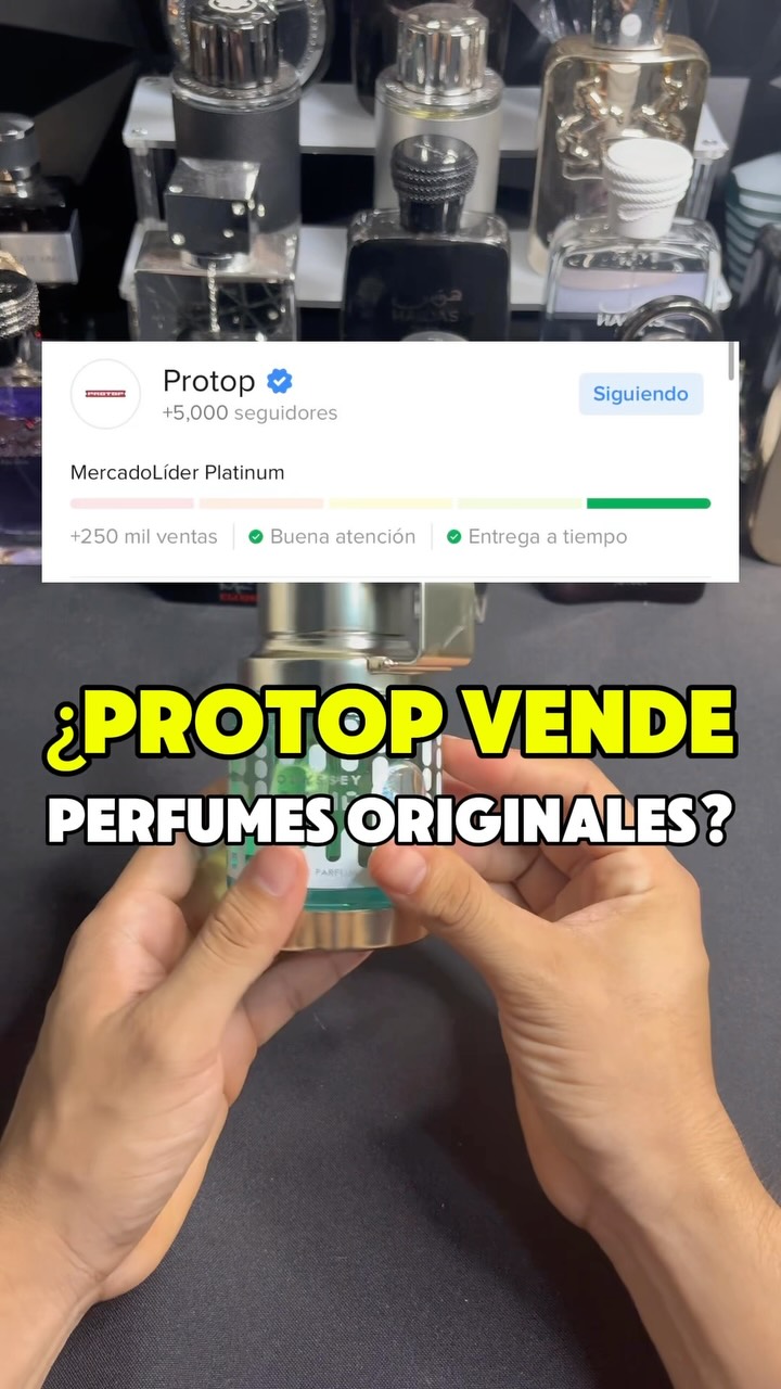 Ofertas Alfa Facebook ad: Protop vende perfumes originales?