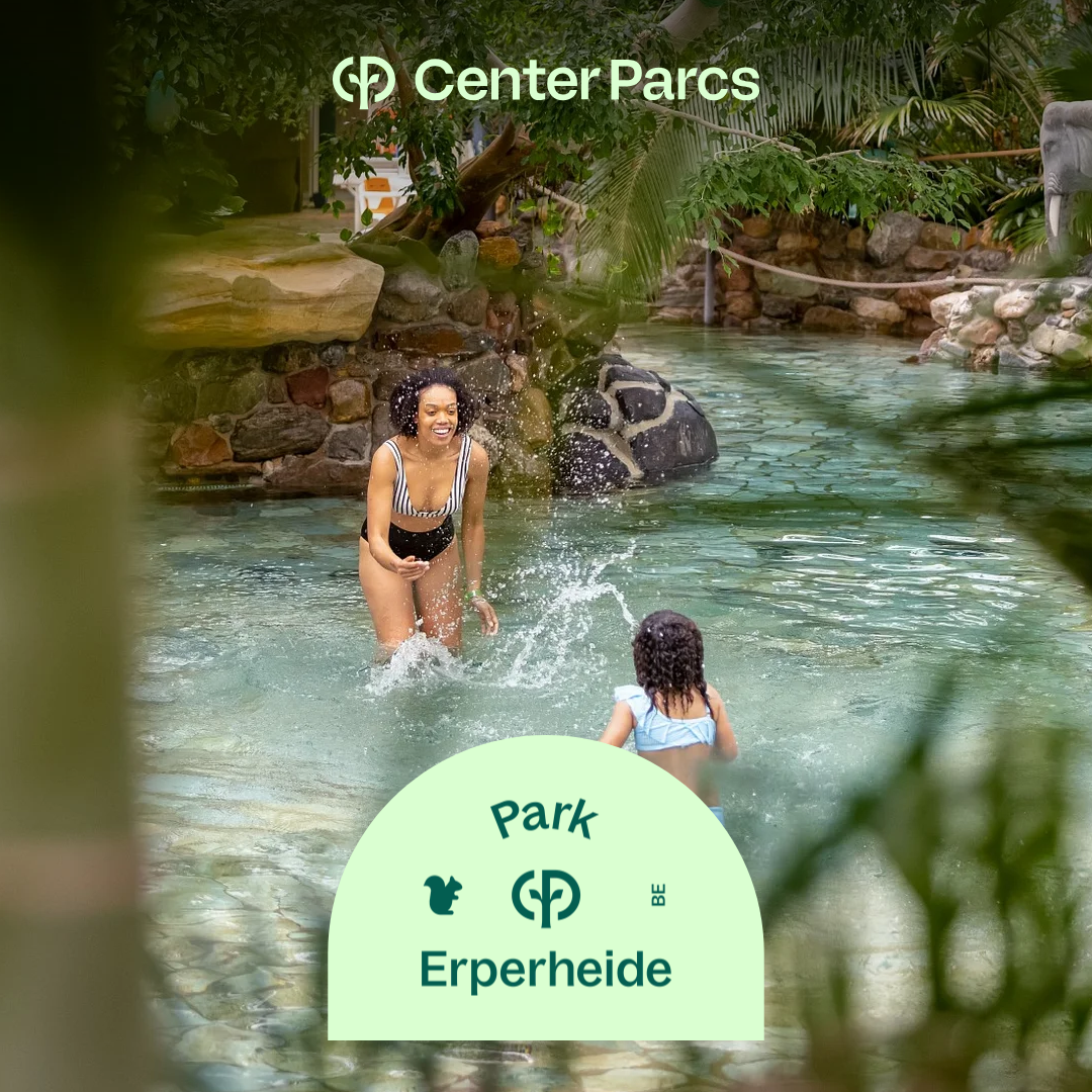 Center Parcs Belgium Facebook ad from Feb 11, 2026