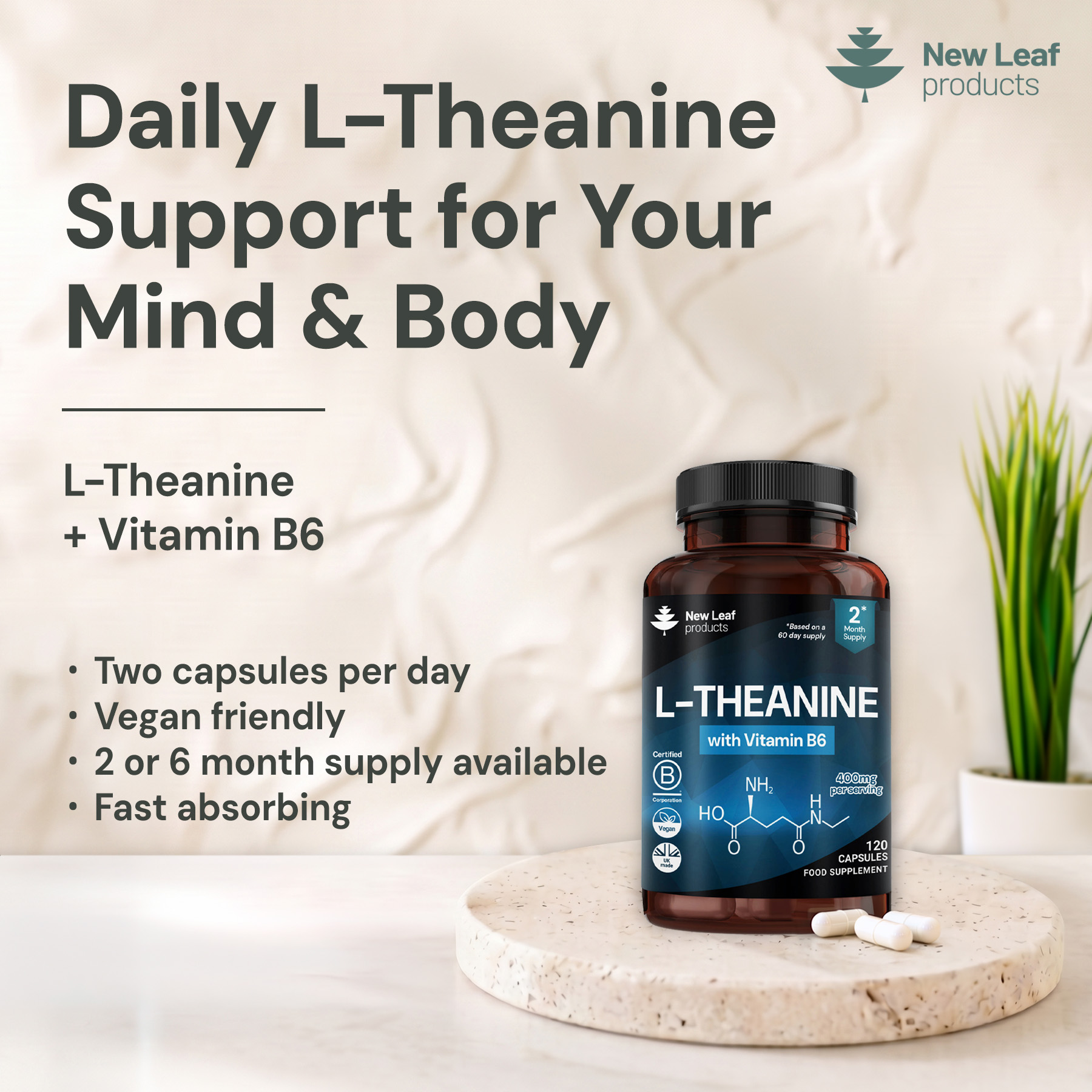 New-Leaf-Products.com Facebook ad