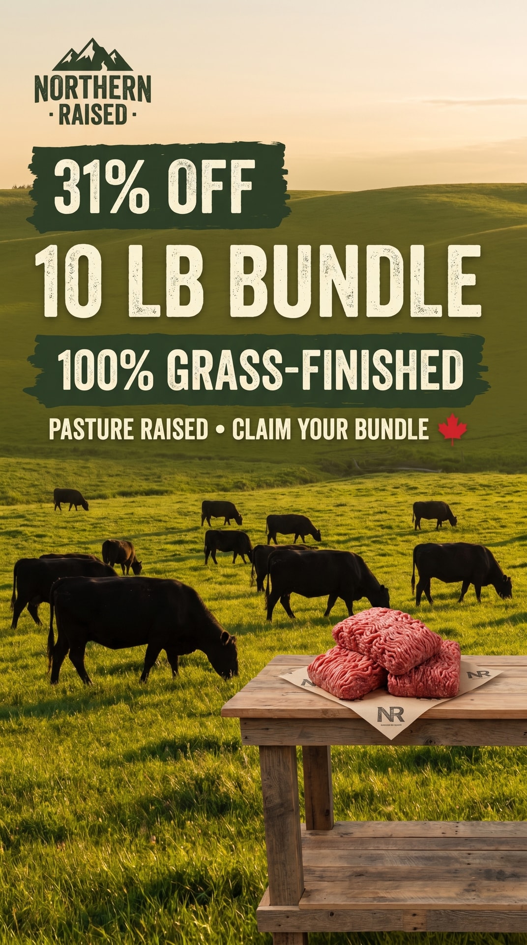 Northern Raised Facebook ad
