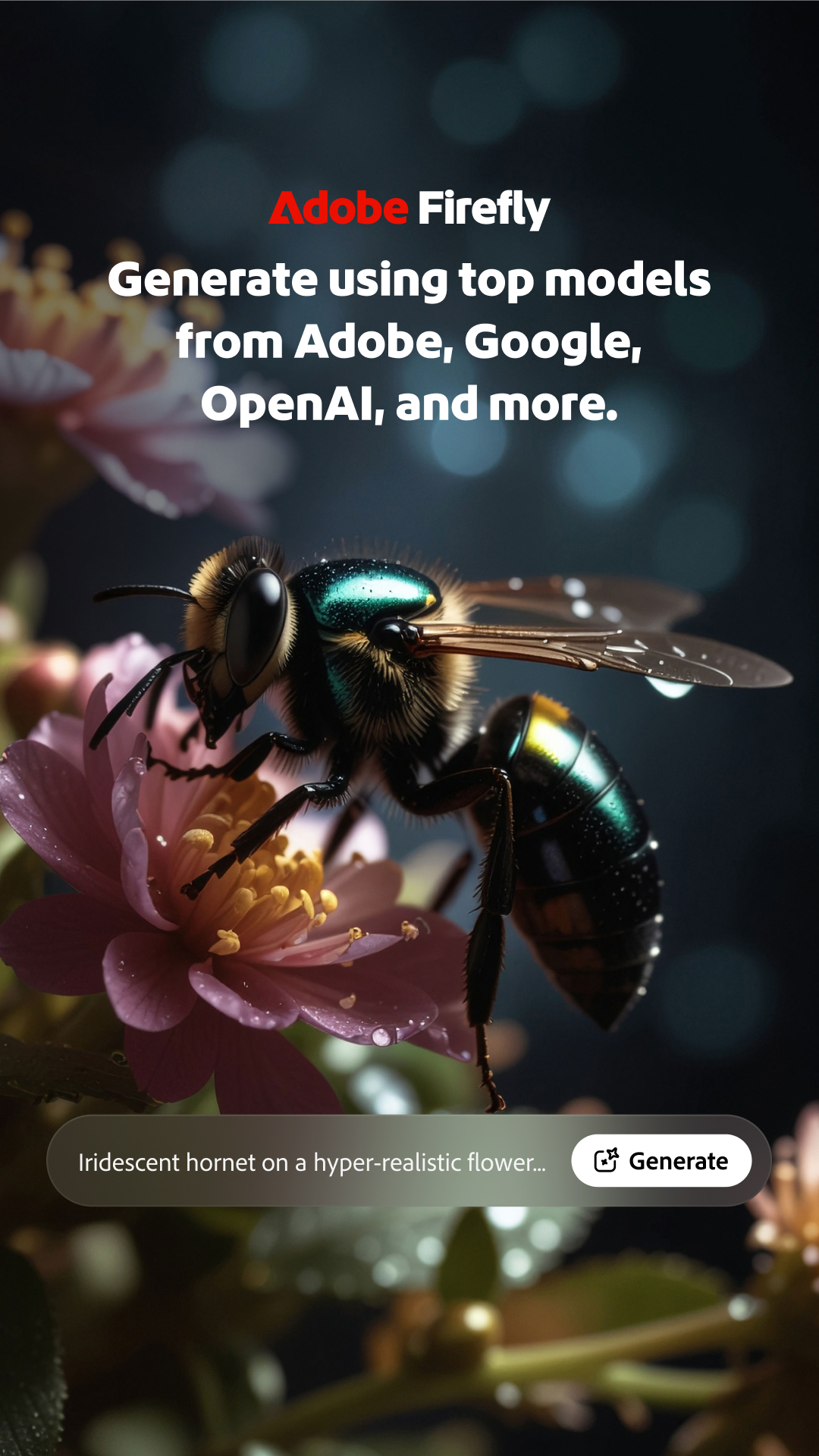 Adobe Firefly Facebook ad