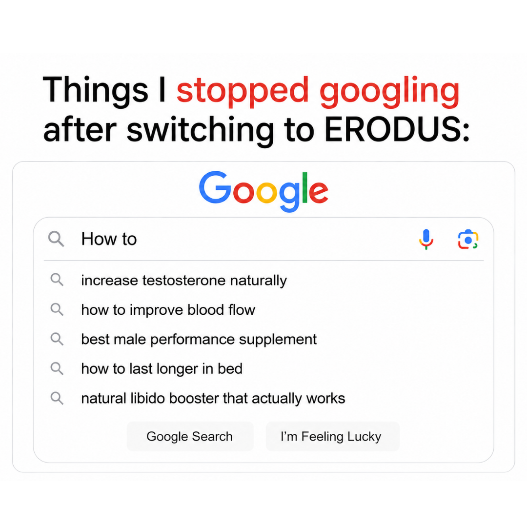 Erodus Formula For Men Facebook ad