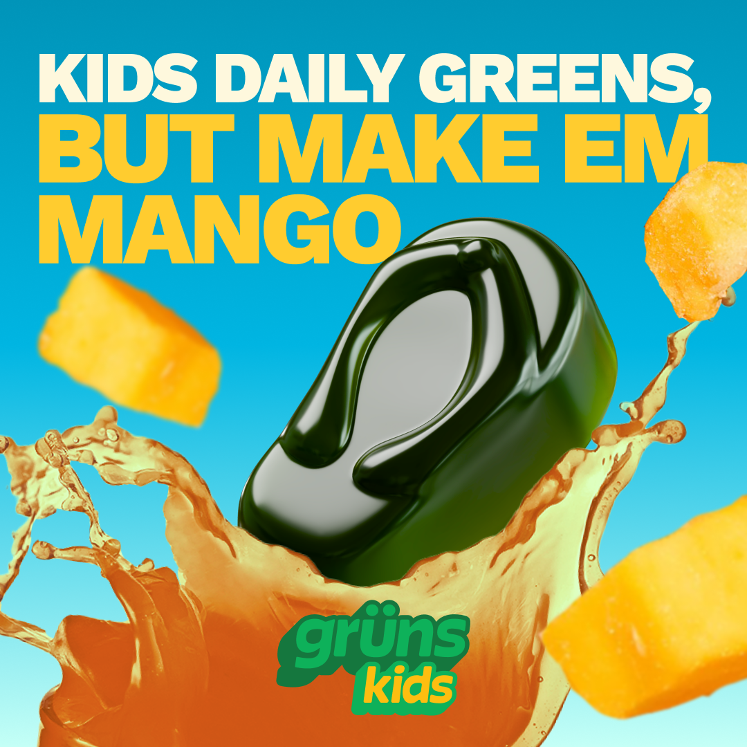 Grüns Kids Facebook ad