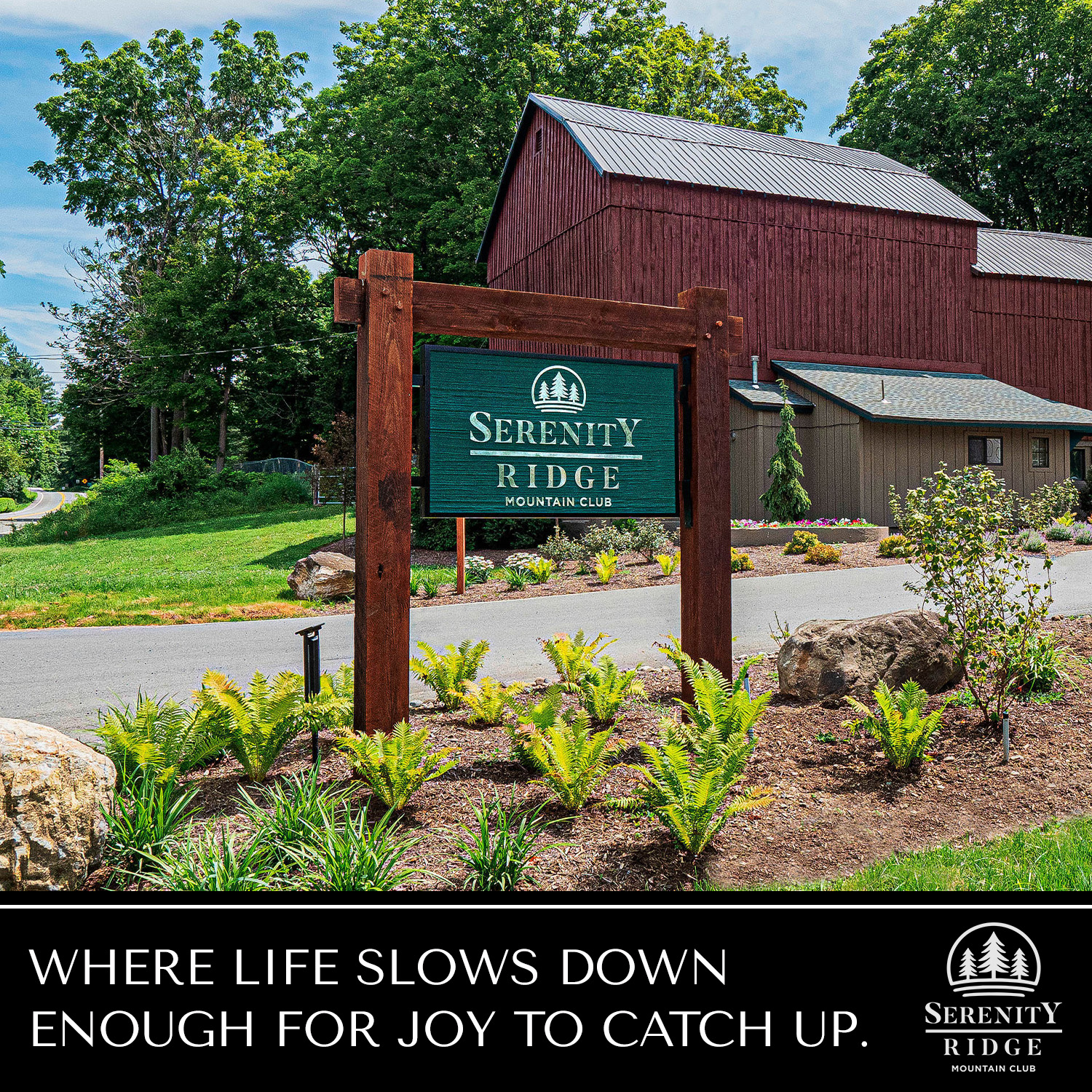 Serenity Ridge Mountain Club Facebook ad: Why settle for just a few weeks of…