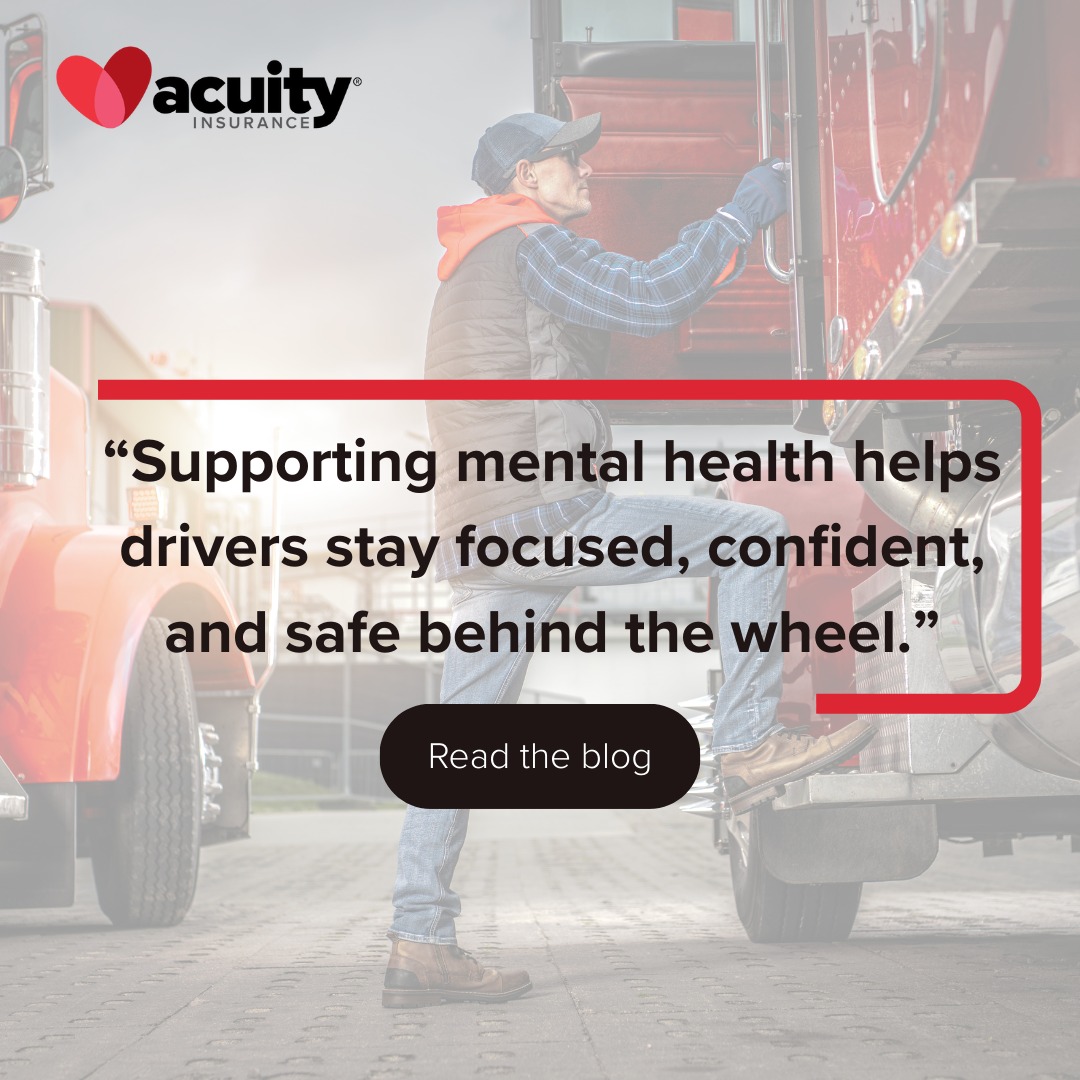 Trucker Focus - Acuity Insurance Facebook ad