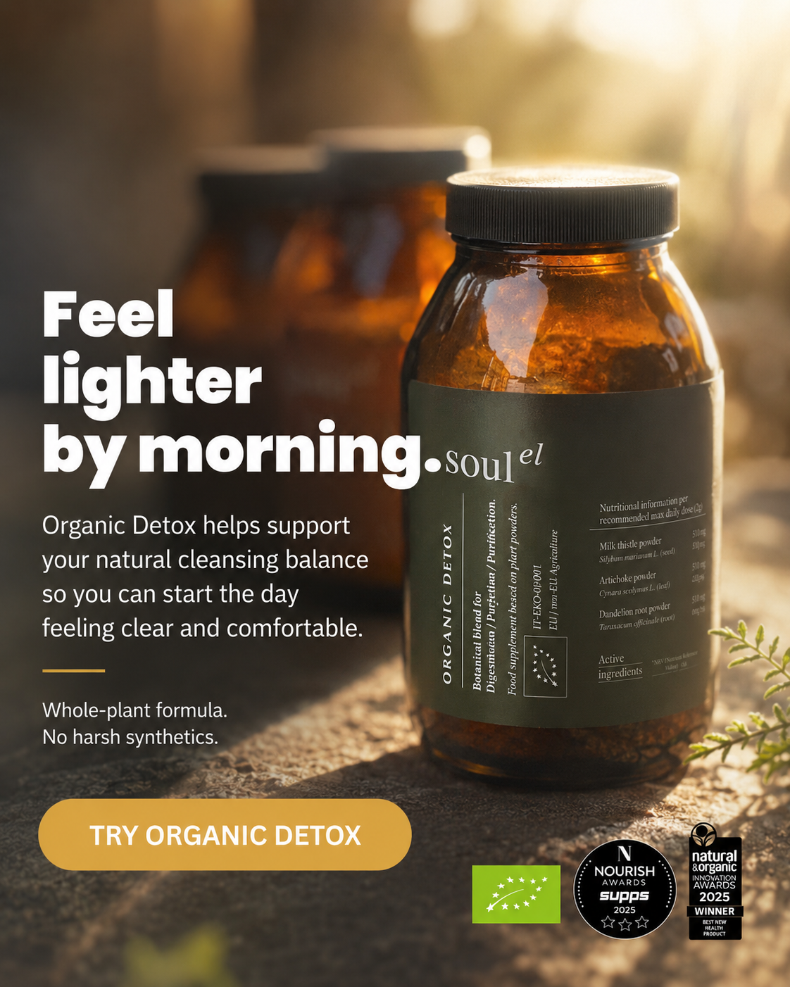 Soulel UK Facebook ad: Your morning ritual
