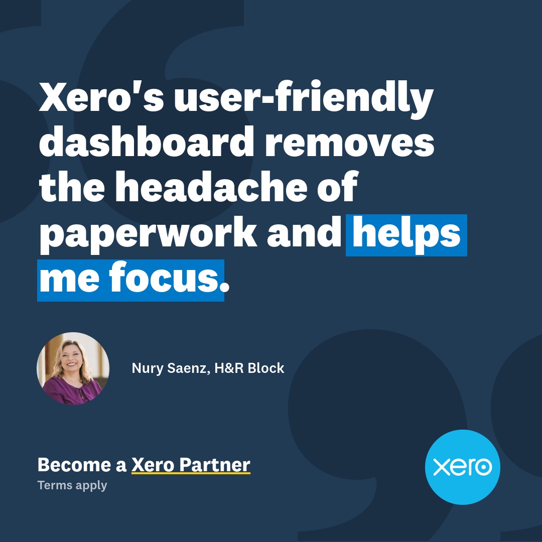 Xero Facebook ad