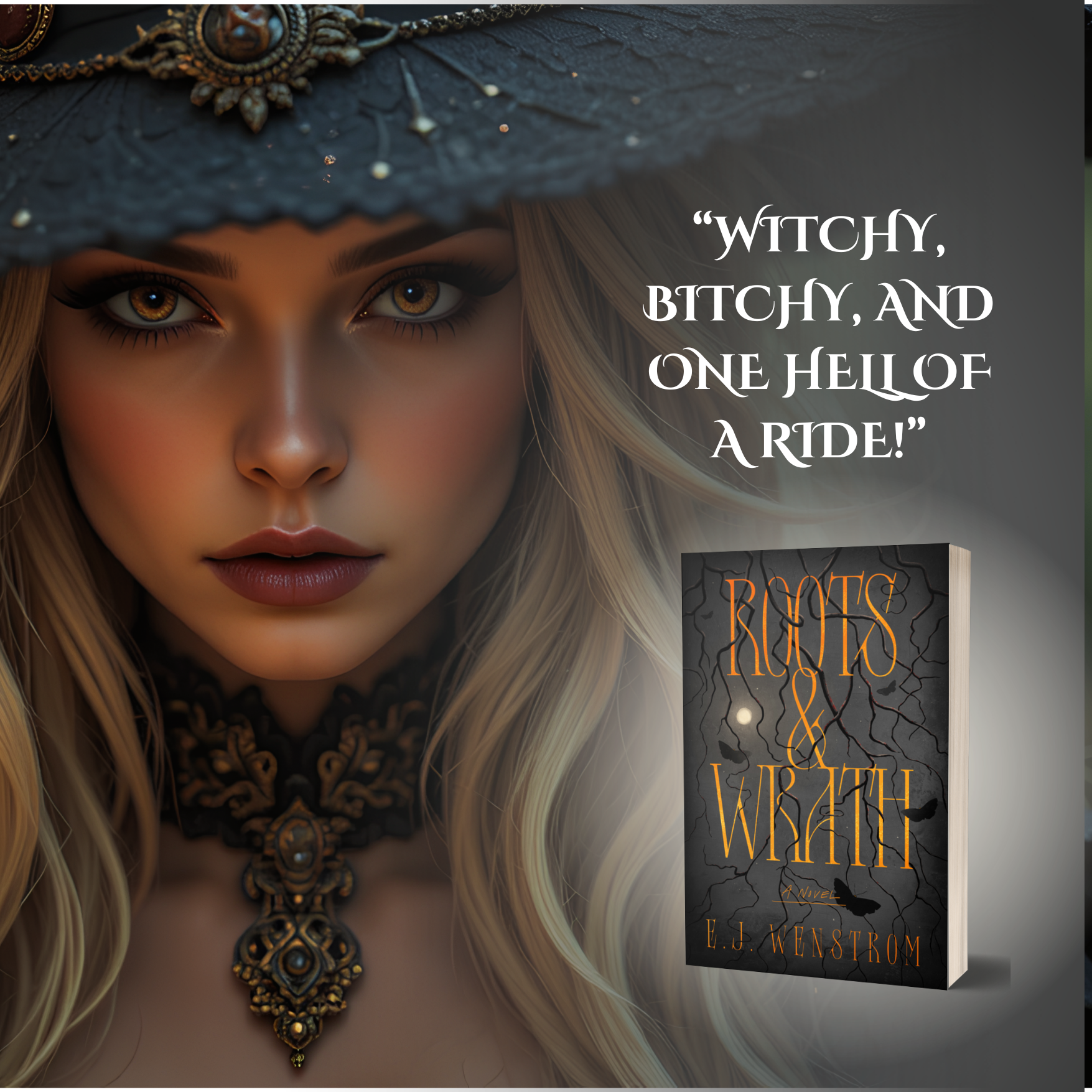 E. J. Wenstrom Facebook ad: Your Next Favorite Fantasy Horror Read