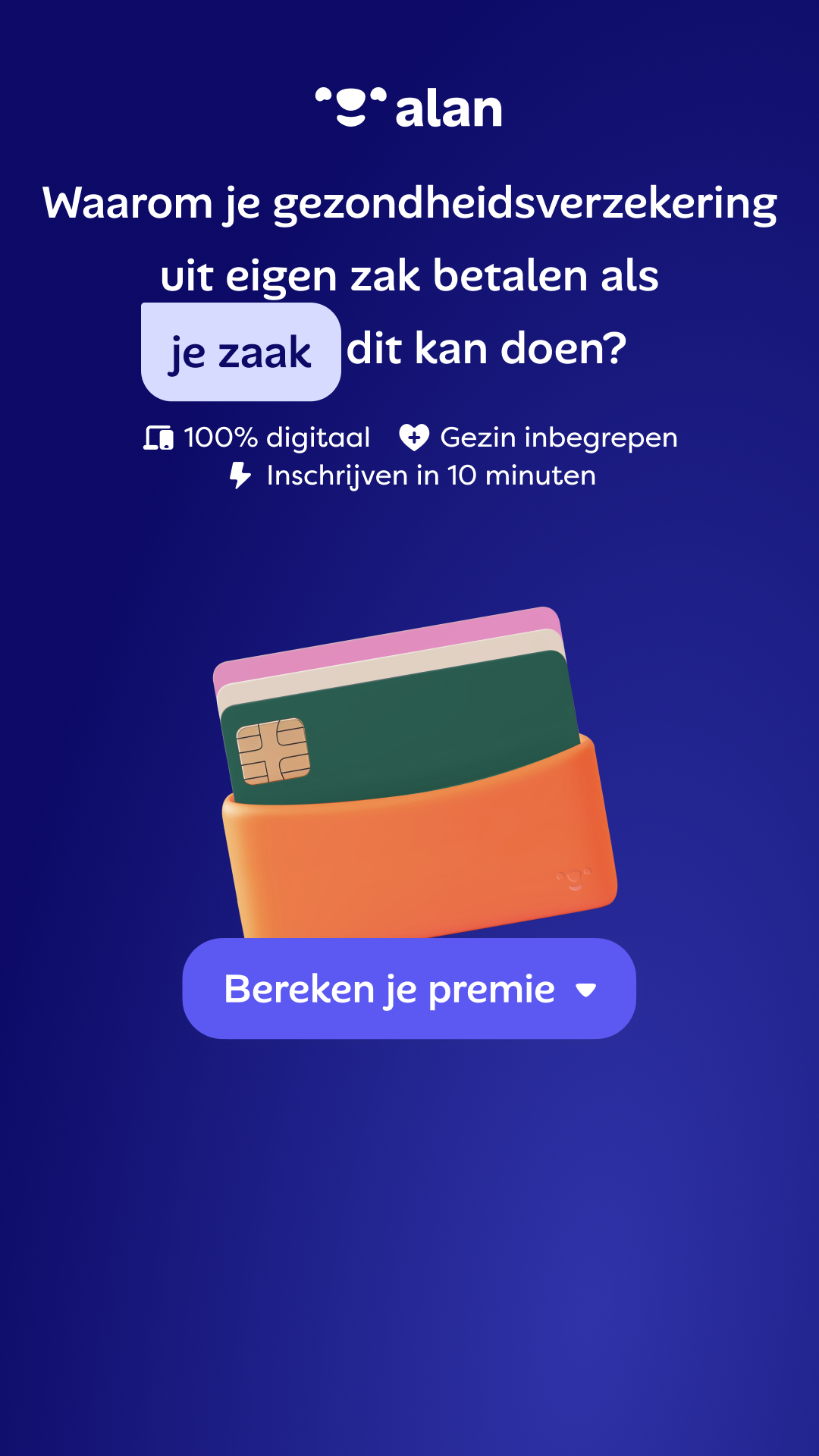 Alan Facebook ad