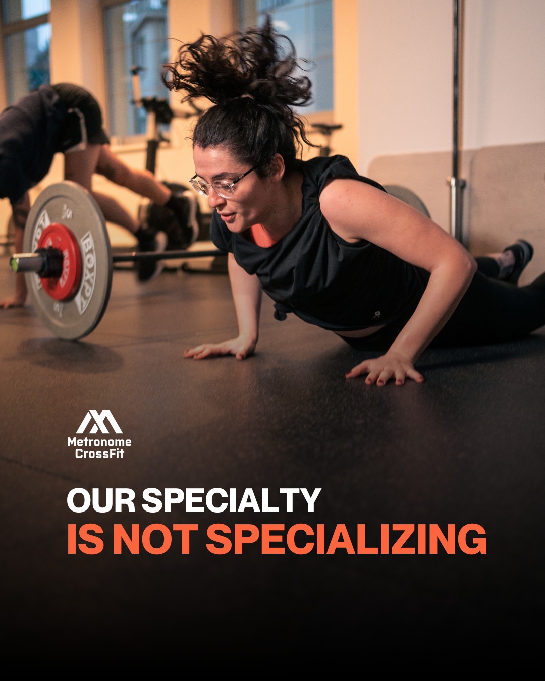 Metronome CrossFit Facebook ad