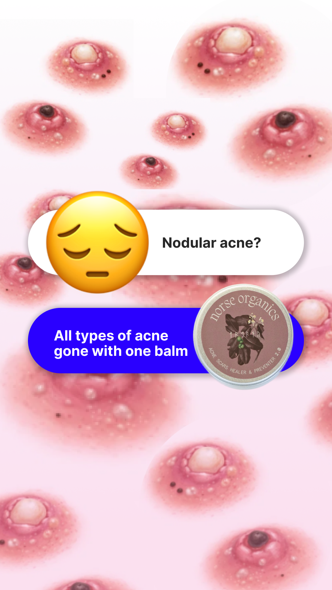 Norse Organics Facebook ad