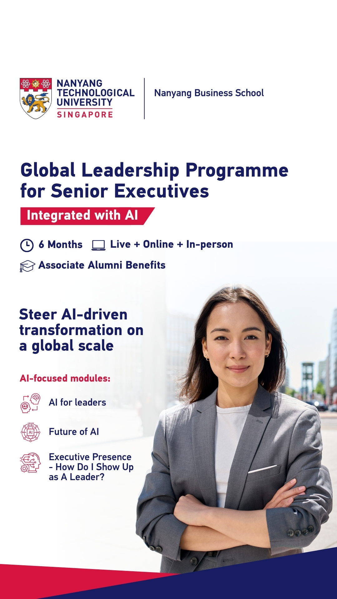Nanyang Business School - Executive Education Facebook ad from Jun 1, 2026