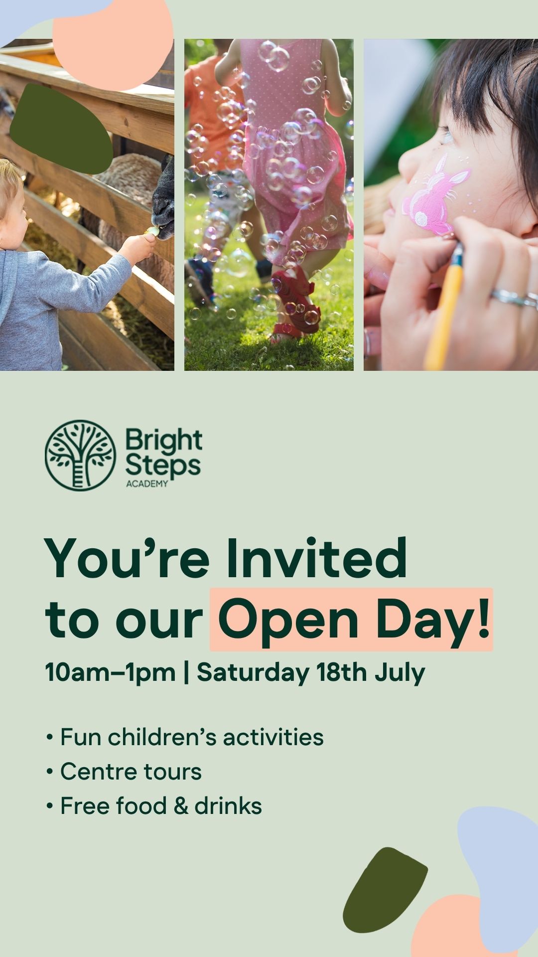 Bright Steps Academy Facebook ad