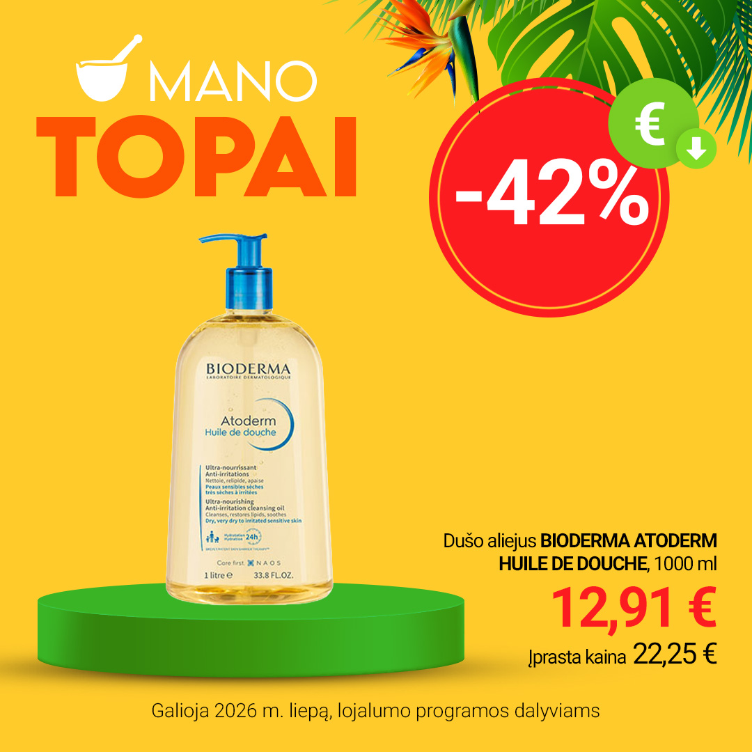 MANO vaistinė Facebook ad