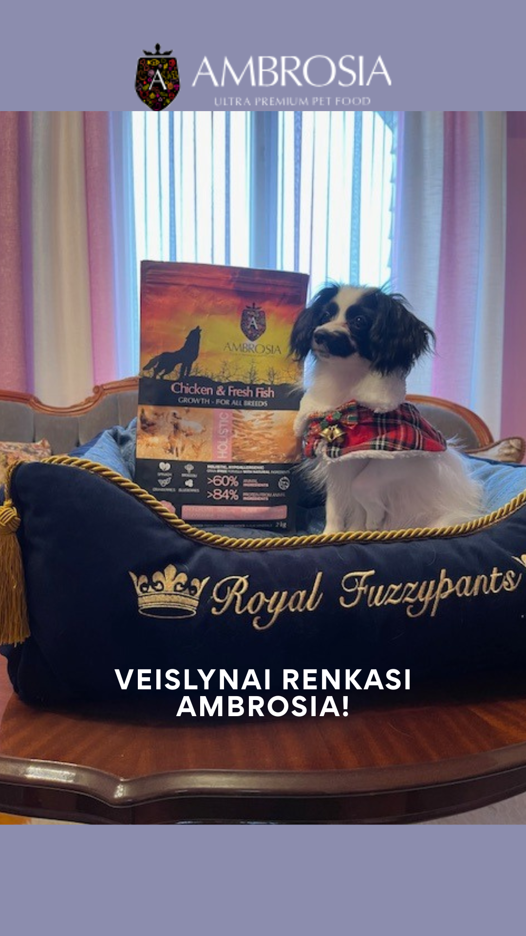 Alpha Zoo gyvūnų prekės Facebook ad from Apr 14, 2026