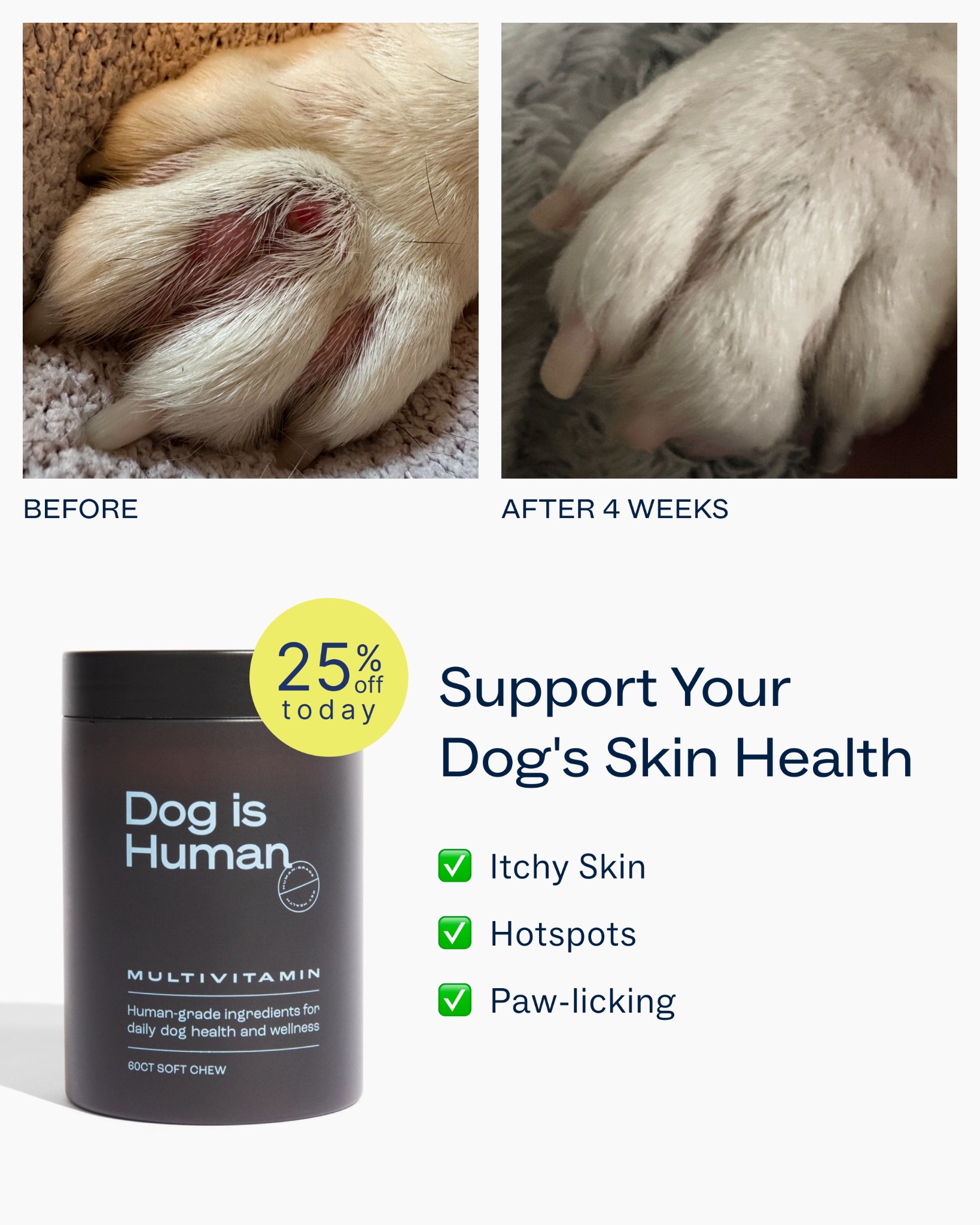 Dog is Human Facebook ad