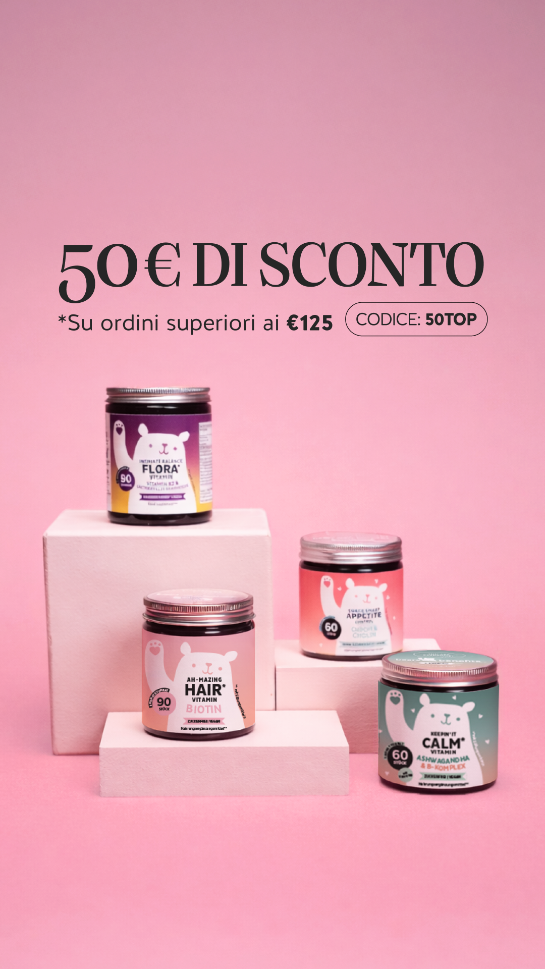 Bears with Benefits Italia Facebook ad: 50€ di sconto I Codice: 50TOP