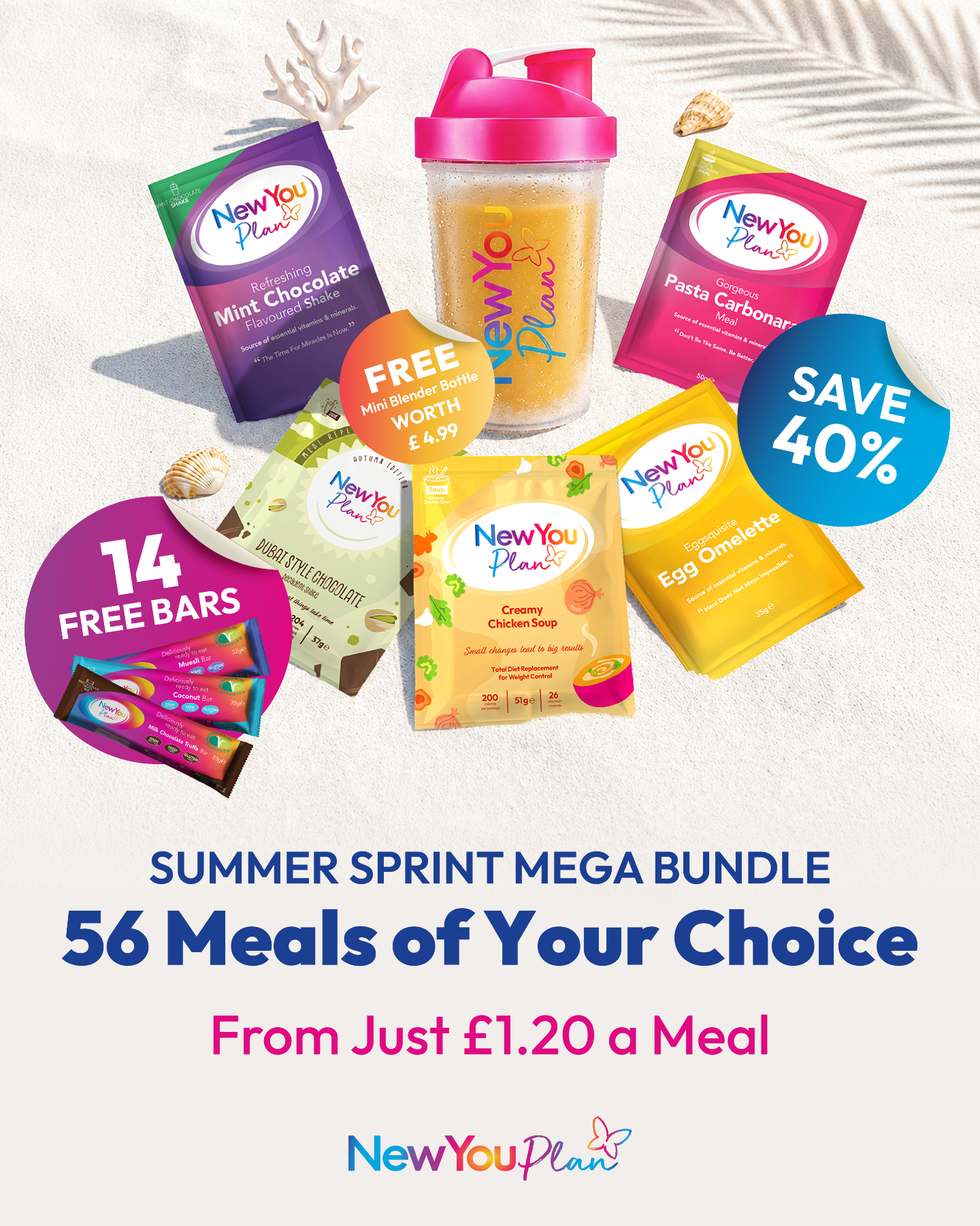 The New You Plan Facebook ad
