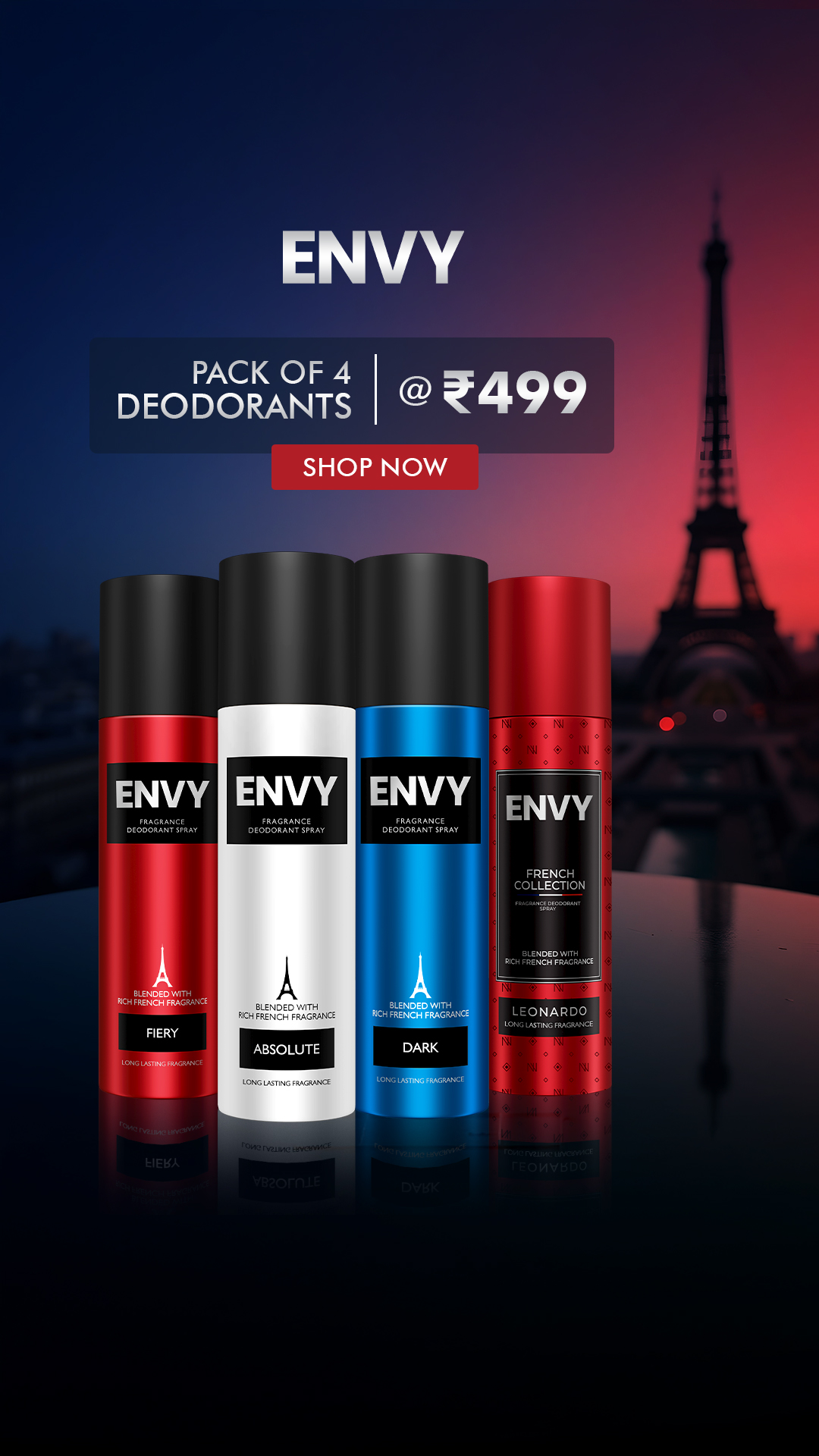 ENVY Perfume Facebook ad