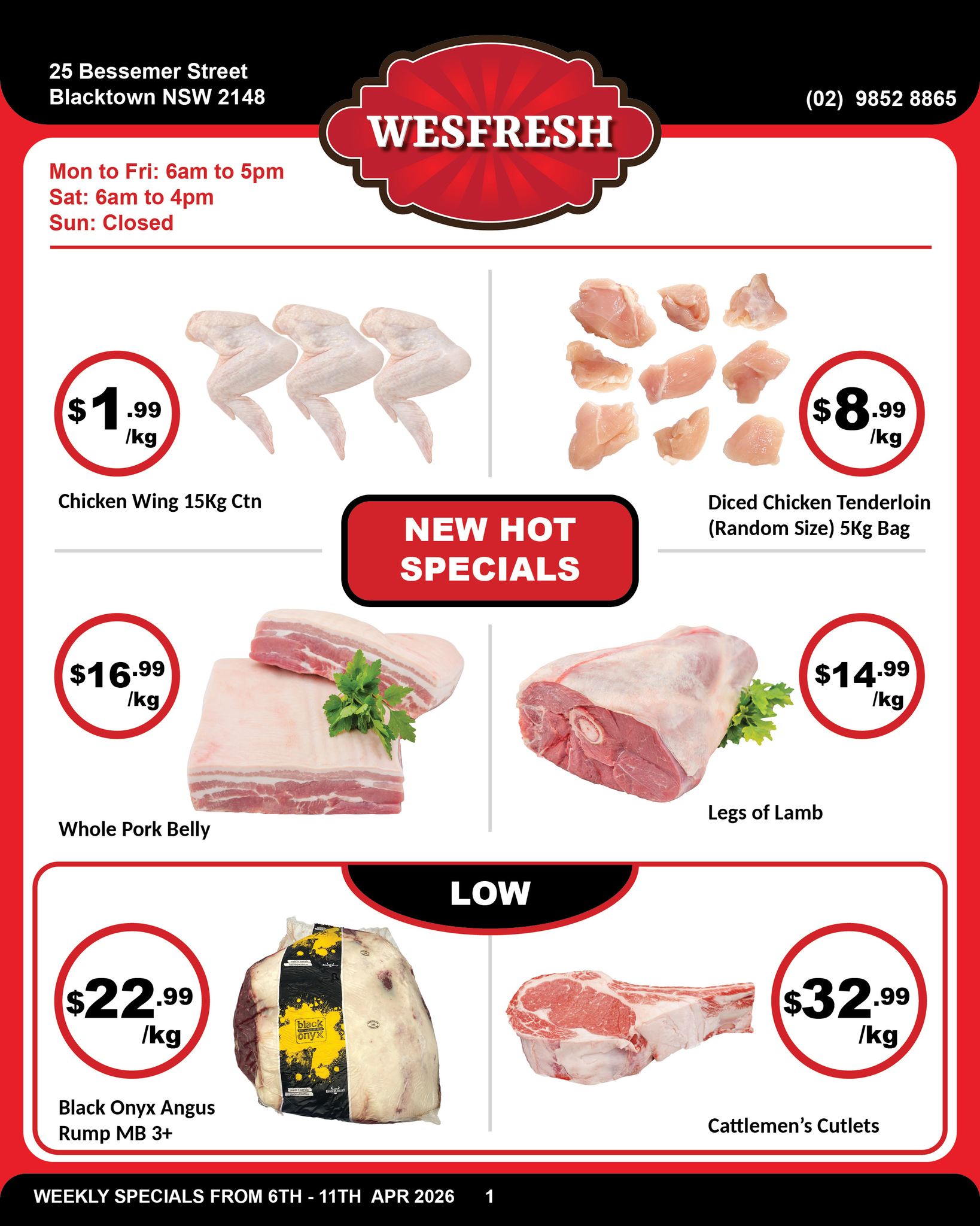 Wesfresh Facebook ad: WESFRESH WEEKLY PROMOTION | Apr 06 - Apr…