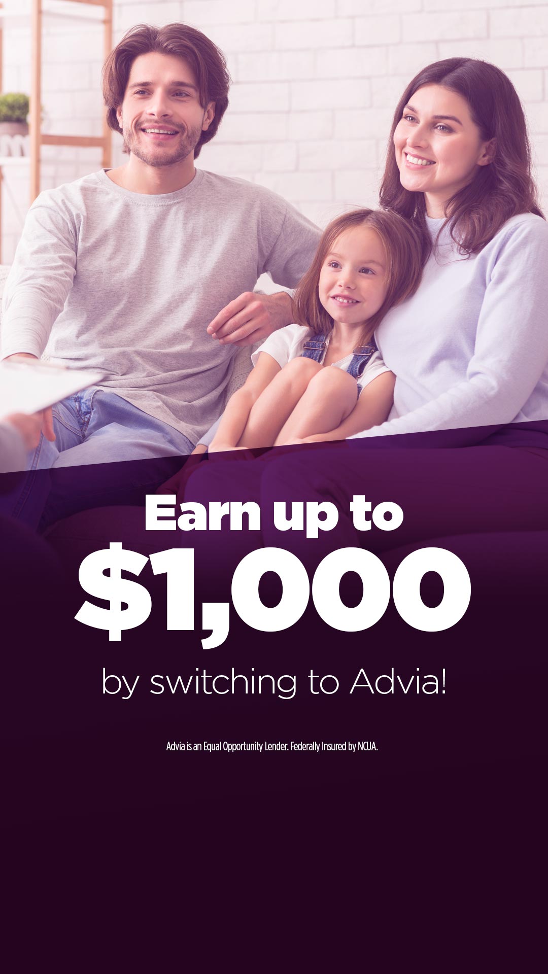 Advia Credit Union Facebook ad from Jun 1, 2026