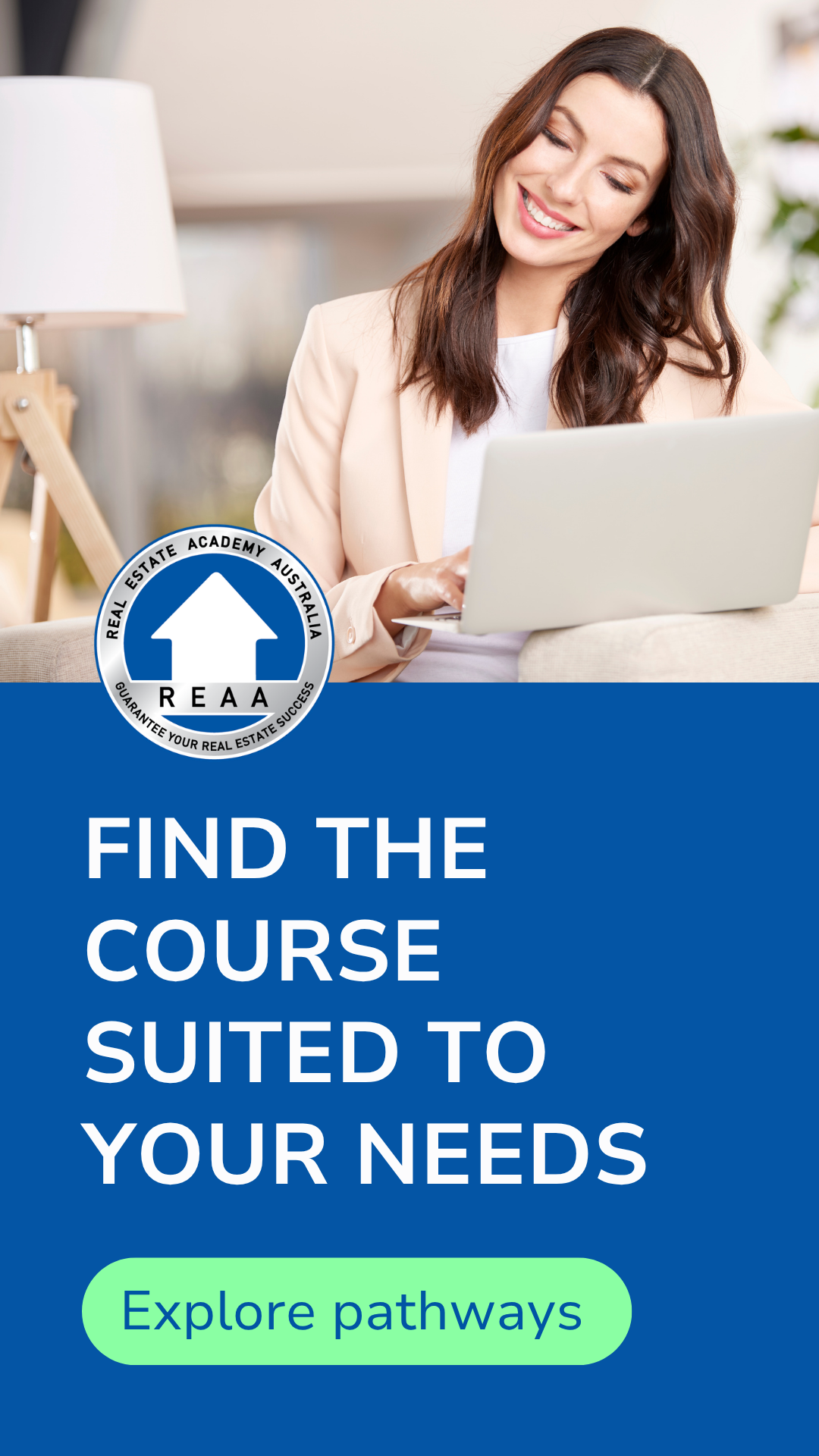 Real Estate Academy Australia - RTO 32426 Facebook ad: Real Estate
