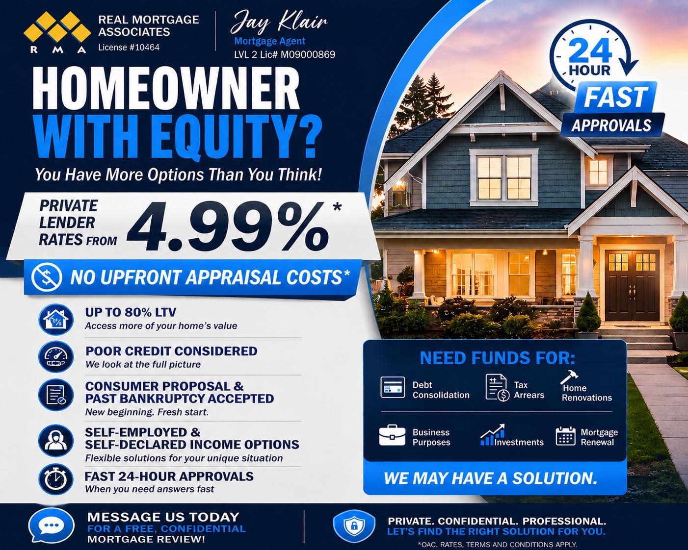 Mortgages By Jay Klair Facebook ad