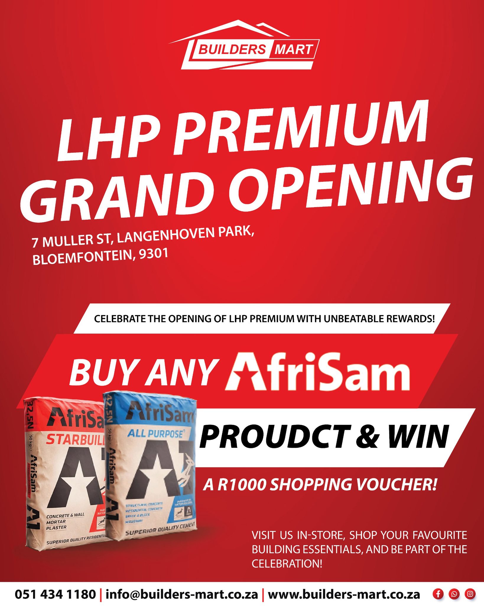 Builders Mart Superstore Facebook ad: LANGENHOVEN PARK, ARE YOU READY?!