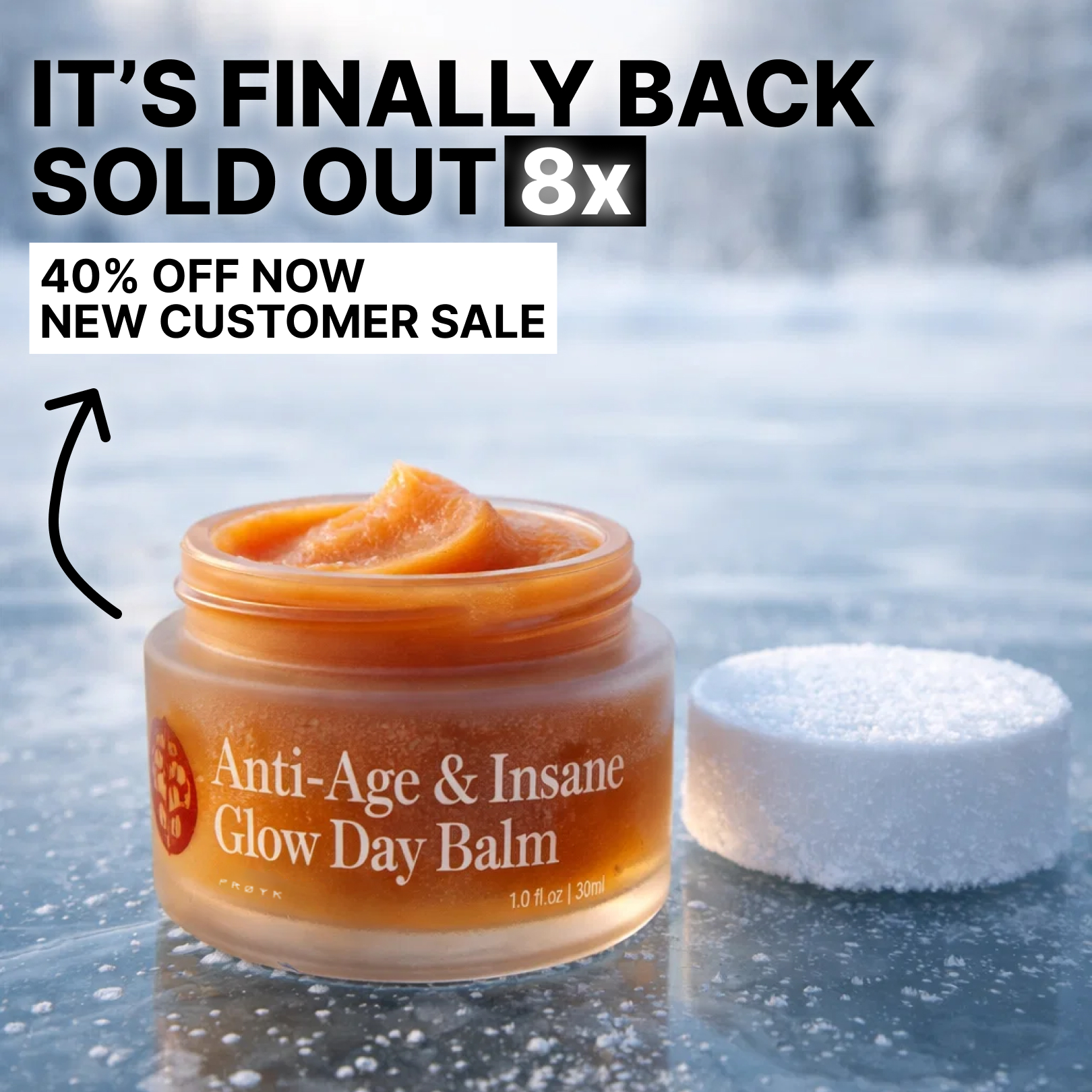 Frøya Organics Facebook ad