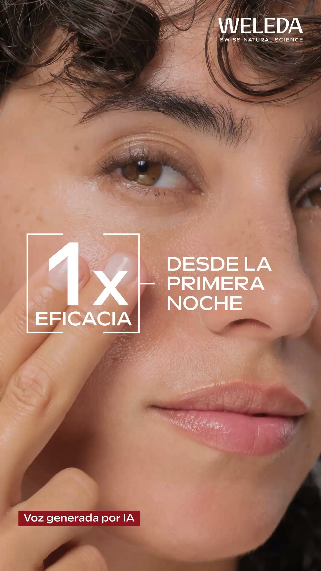 Weleda Facebook ad: Descubre EXO Boost Night Repair