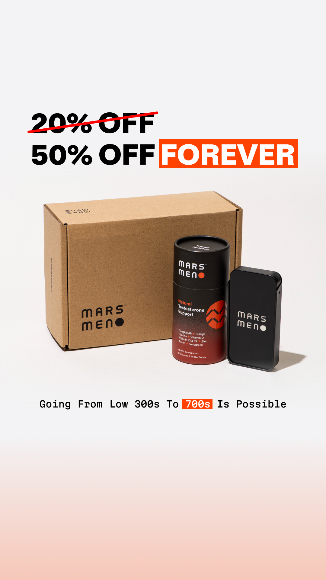 Mars Men Facebook ad