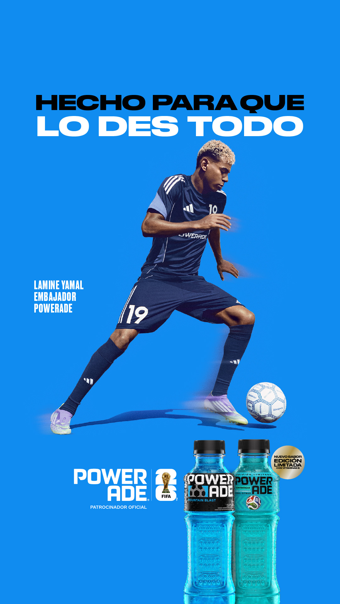 Powerade Colombia Facebook ad