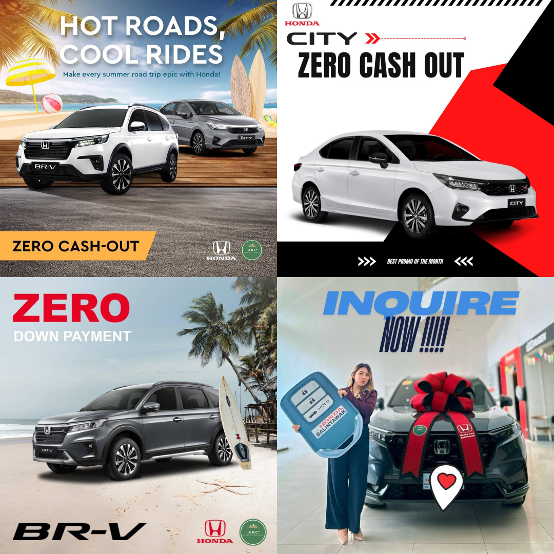 Lyn Ebasco of Honda Cars Balintawak-Kalookan City Facebook ad: Honda Best Deals