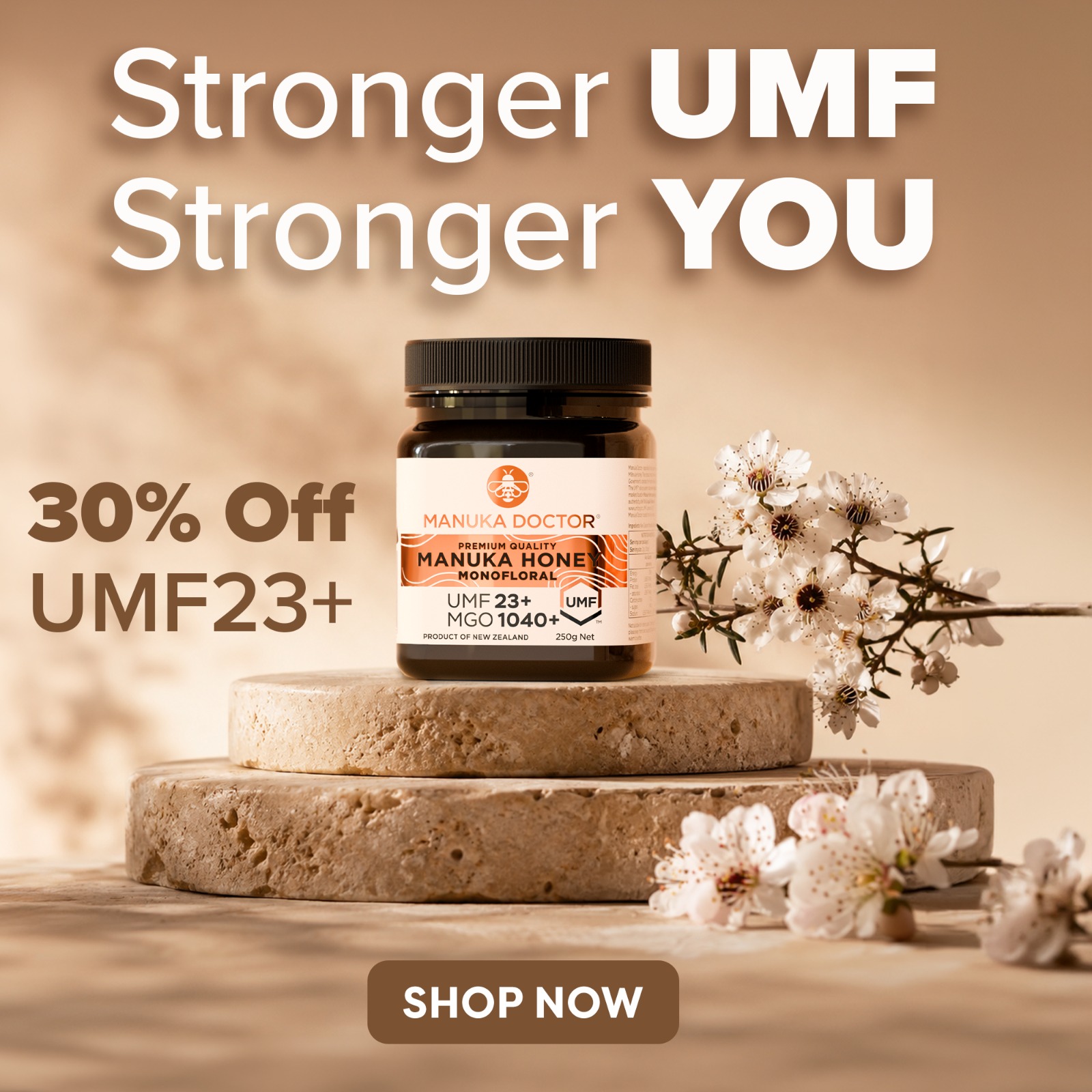Manuka Doctor New Zealand Facebook ad