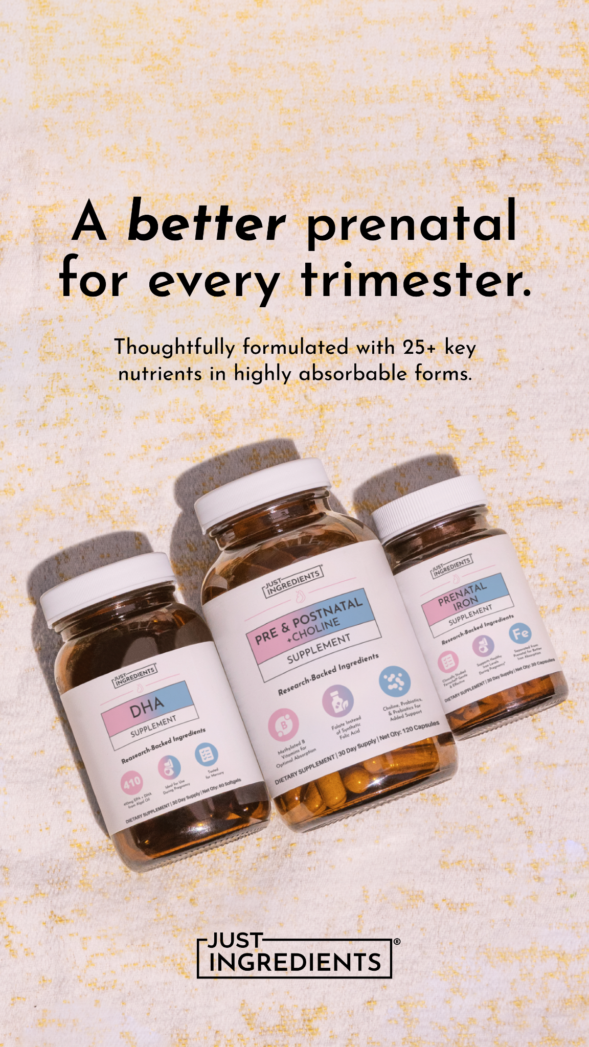 Just Ingredients Facebook ad
