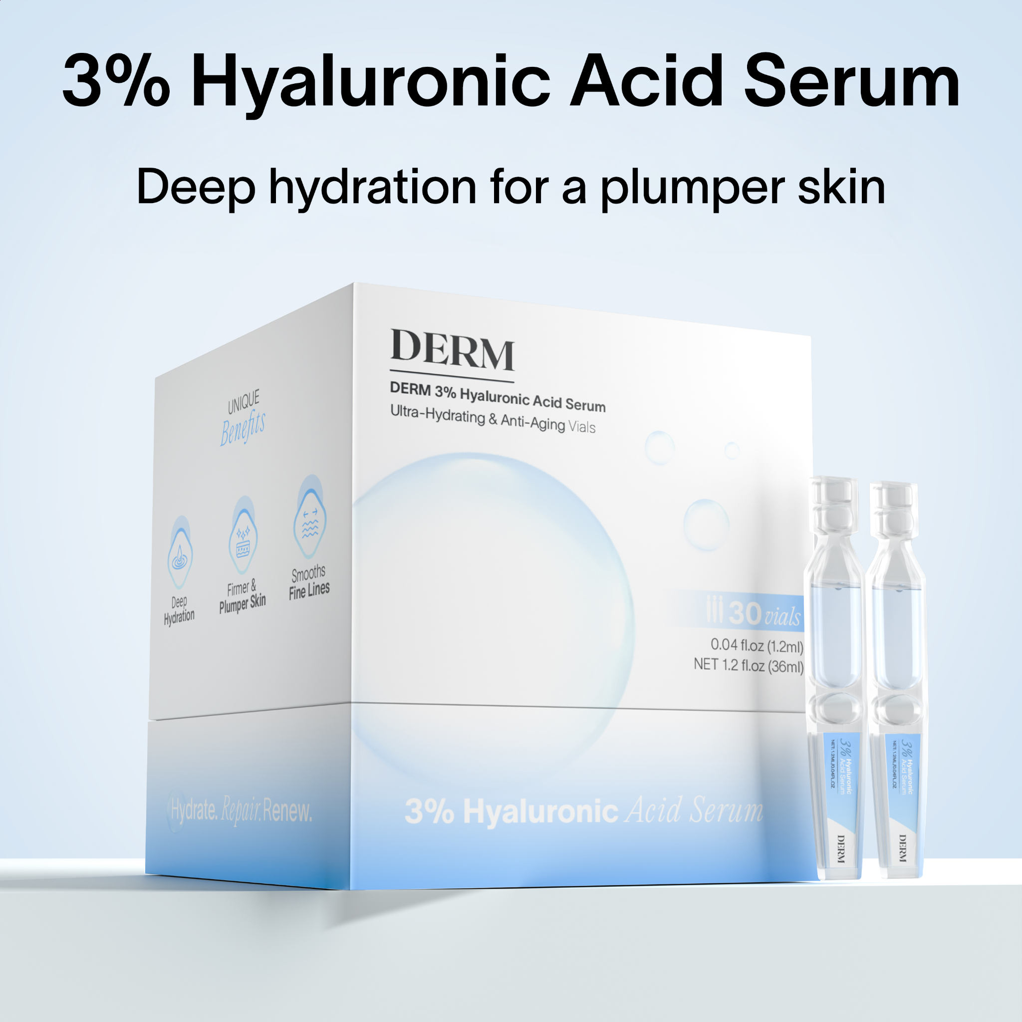 Derm Skincare Facebook ad
