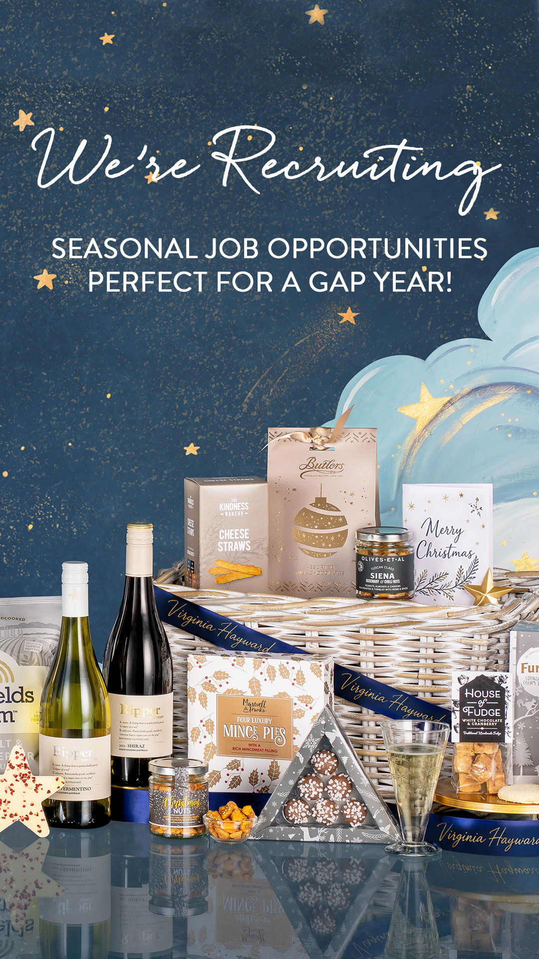 Virginia Hayward Hampers Facebook ad: Seasonal Employment Opportunities | Virginia Hayward