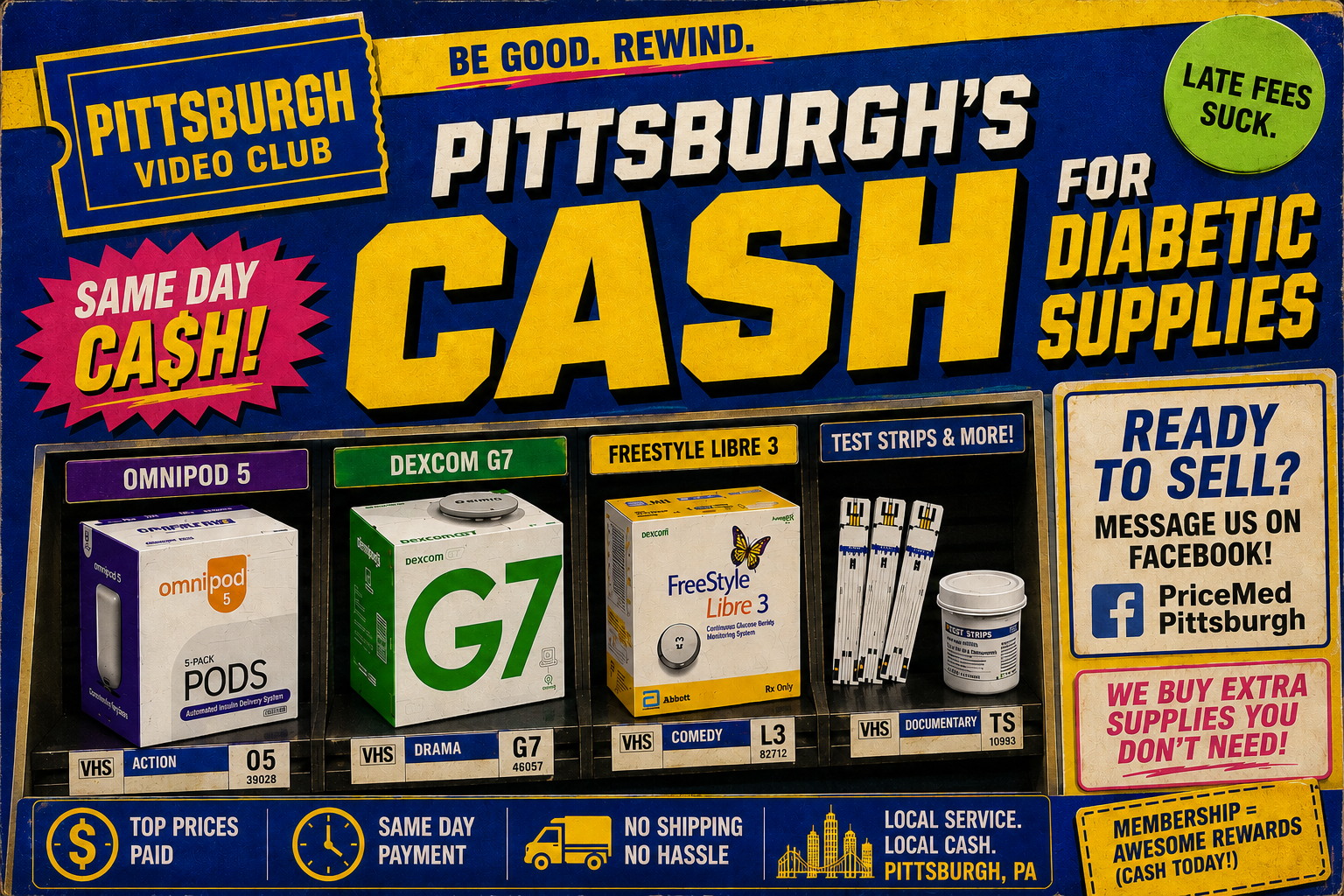 PriceMed - Pittsburgh Facebook ad: Quick Quotes, Local Meetups