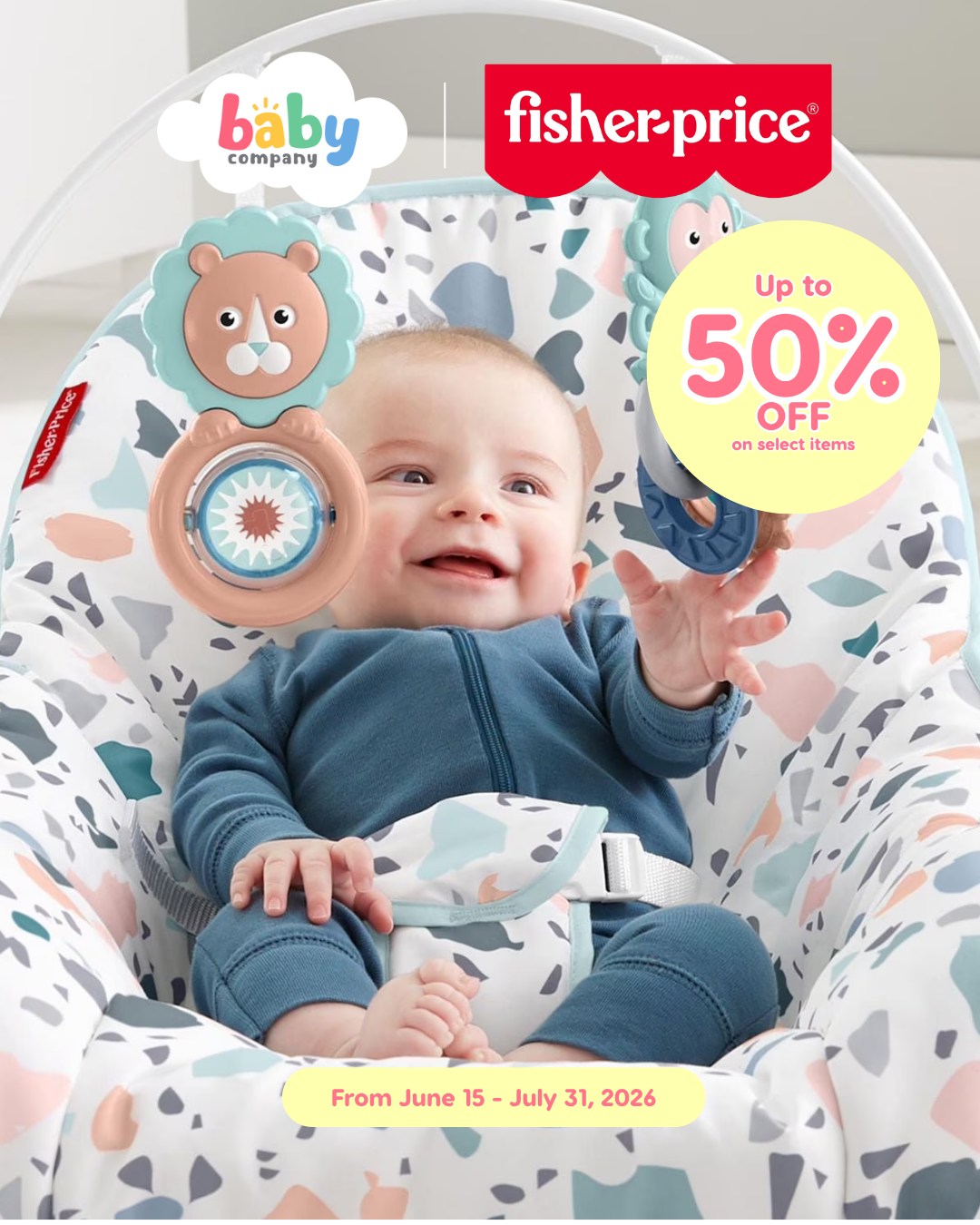 Fisher-Price Facebook ad: Fisher-Price Sale is Here!