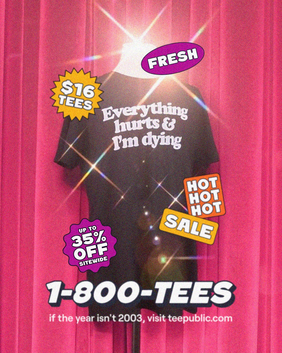 TeePublic.com Facebook ad