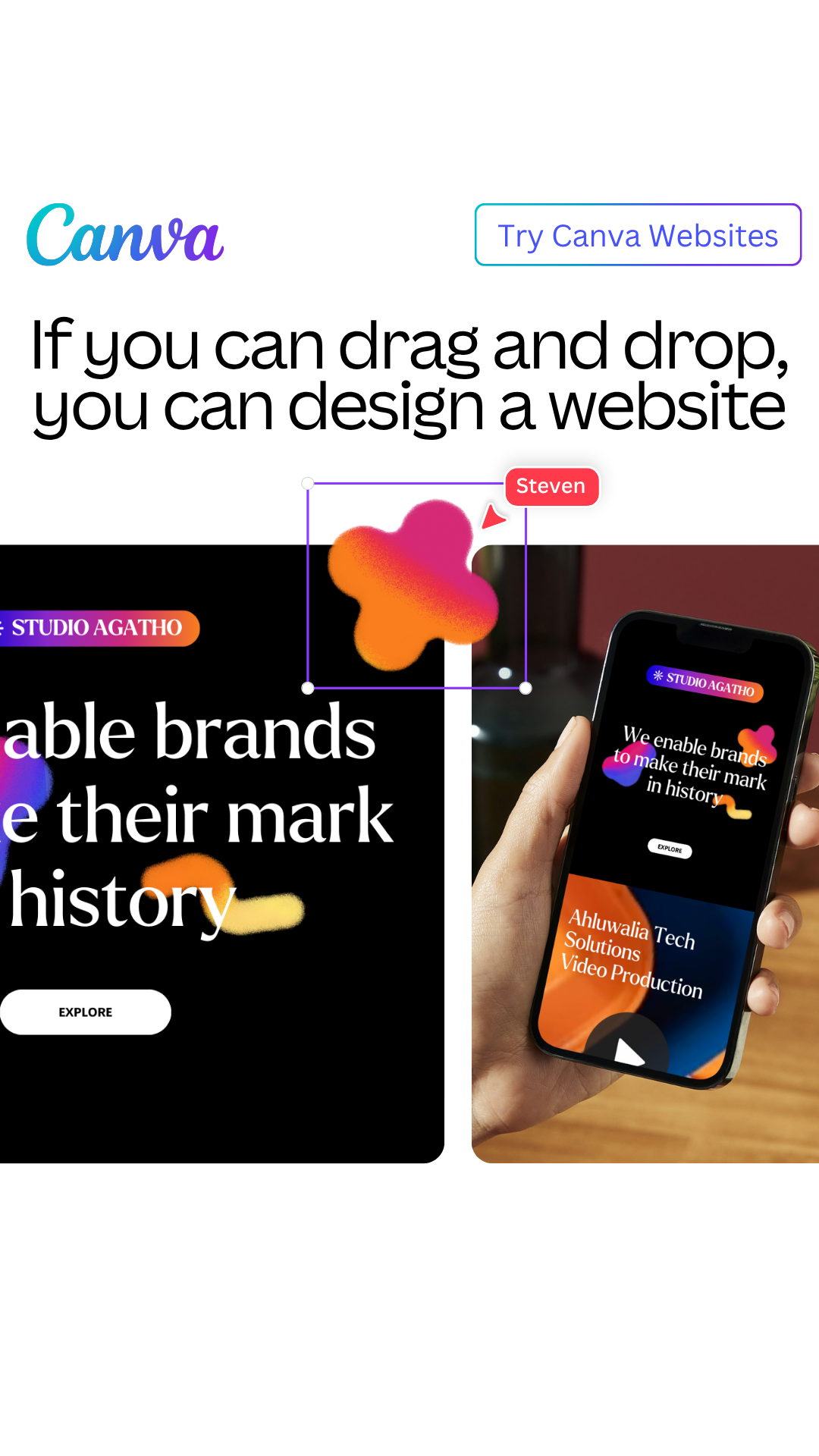 Canva Facebook ad