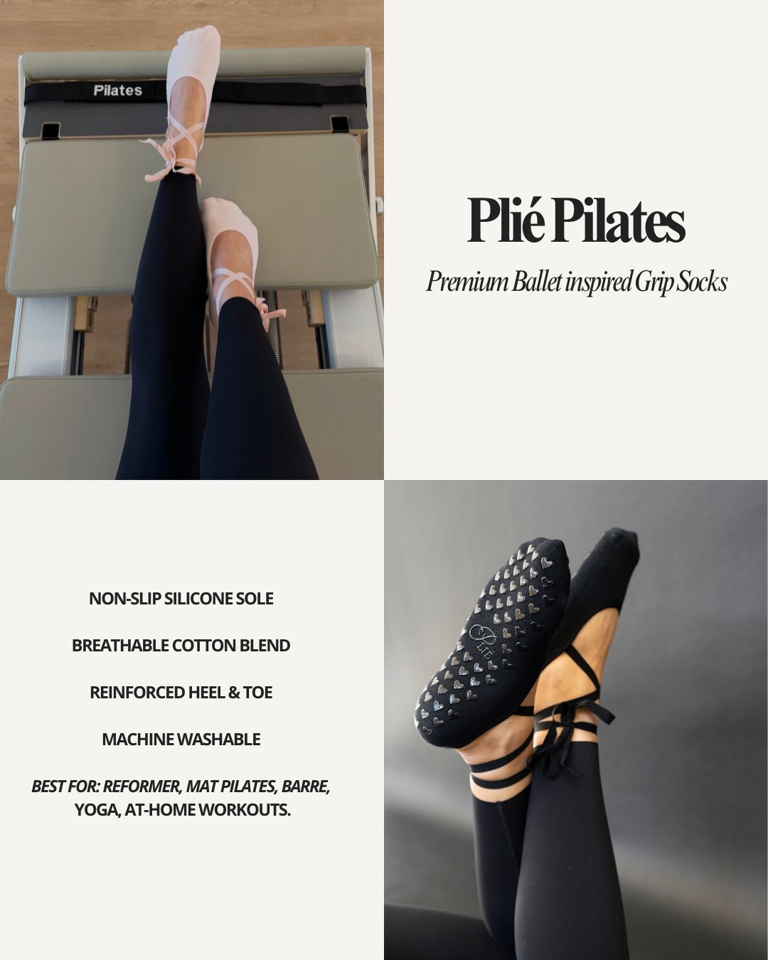 Plié Pilates Facebook ad