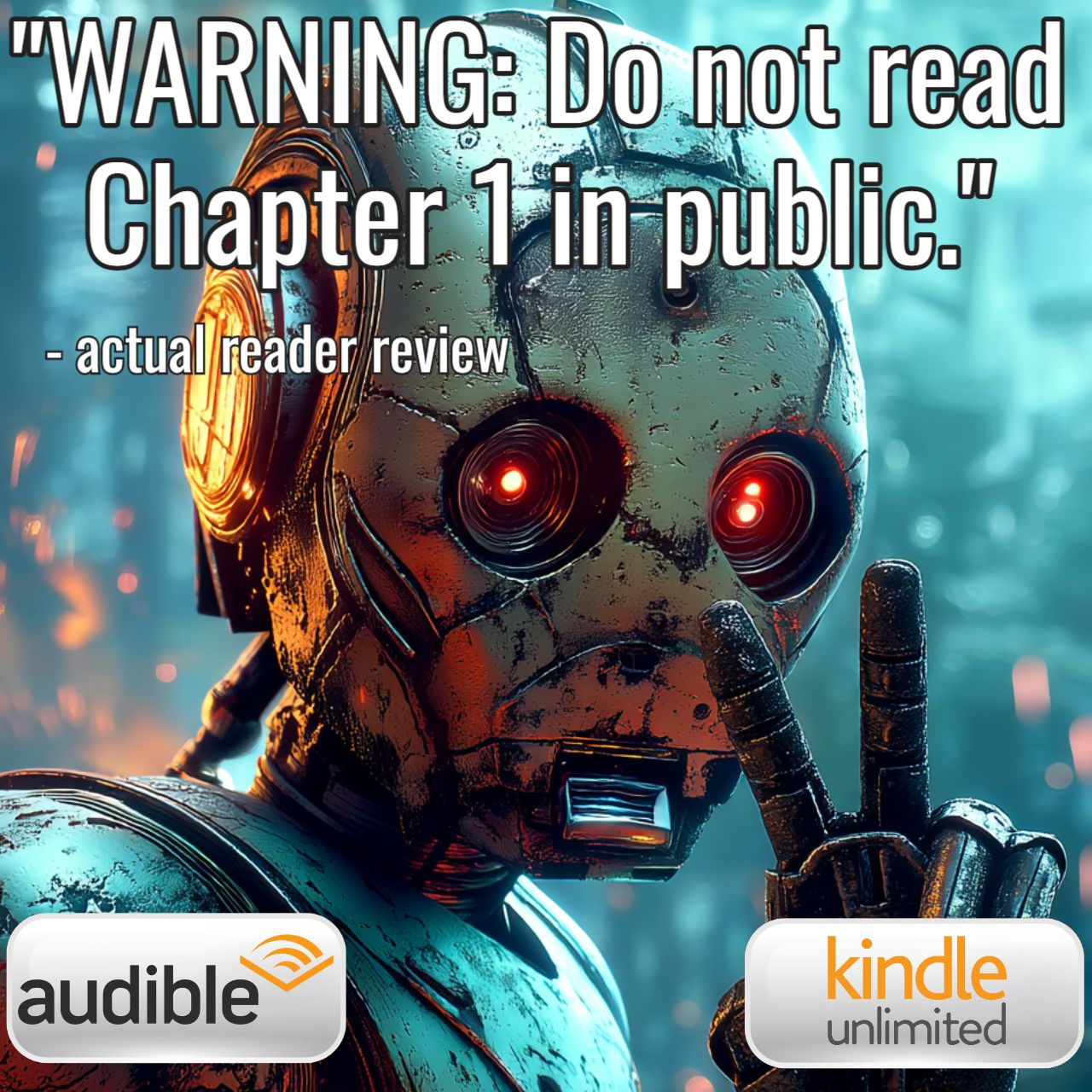 Michael Cheney, Author Facebook ad: 'This is the best thing I have ever read! And it's funny!'
