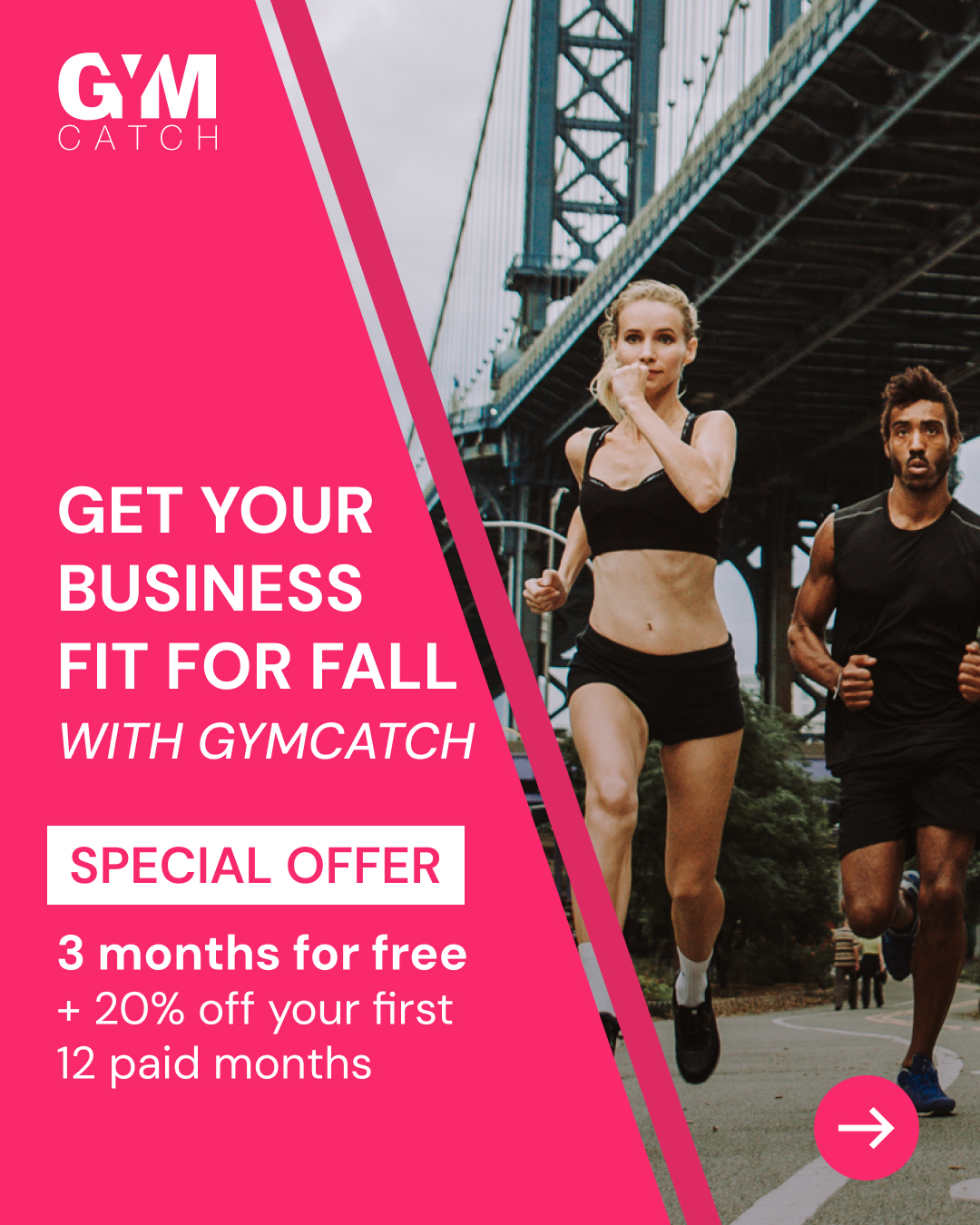 Gymcatch Facebook ad